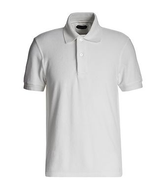 Tom Ford Towelling Cotton-Blend Polo Shirt