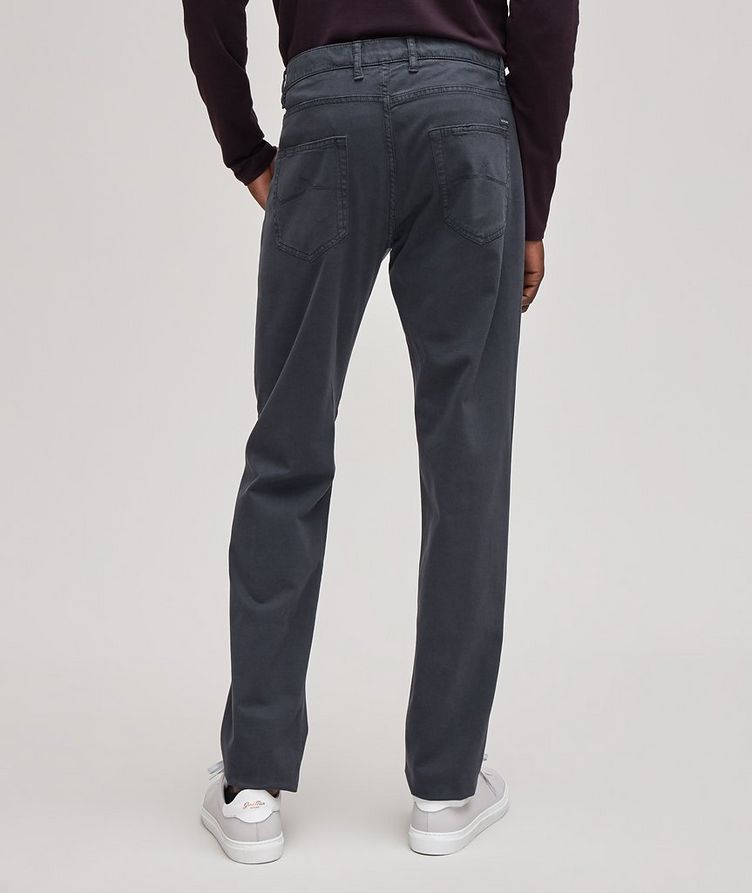 Pantalon en coton et en lyocell, collection écoresponsable image 2