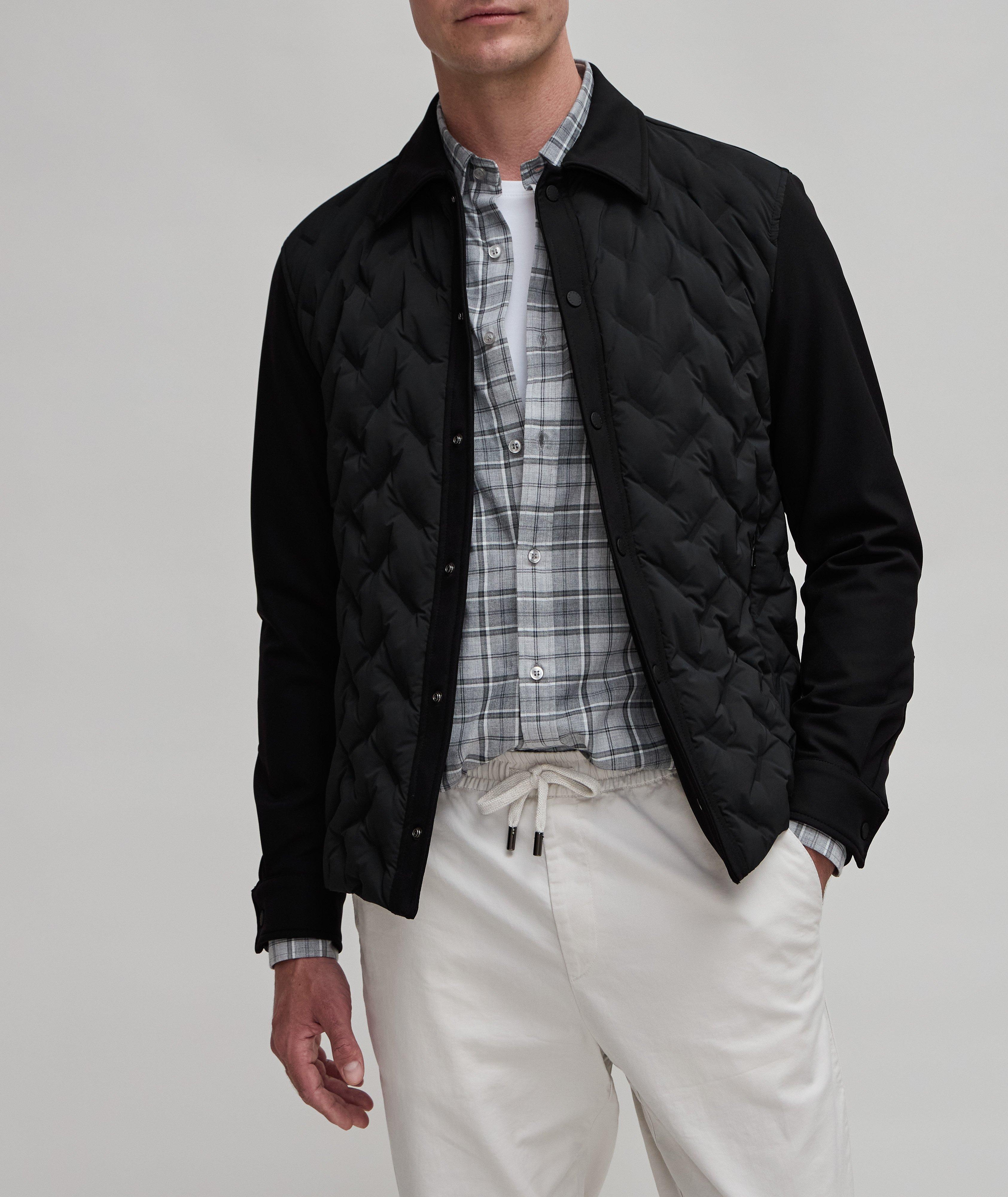 EA7 Men's Woven Down Jacket, Black, XL : : Clothing, Shoes &  Accessories