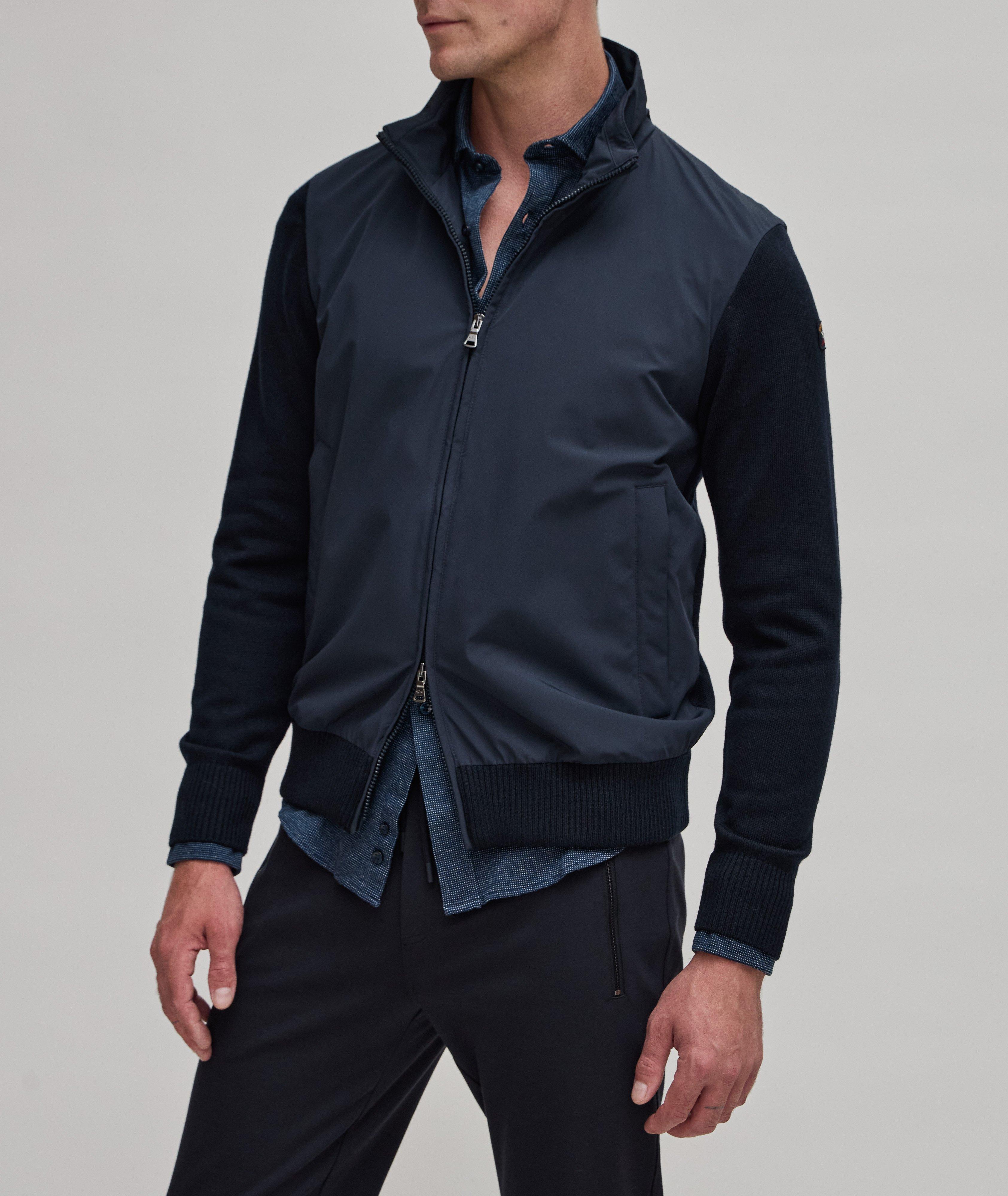 Concealed Full-Zip Hybrid Jacket image 1