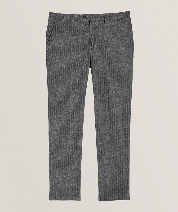 Fey Striped Stretch Cotton Pants image 0