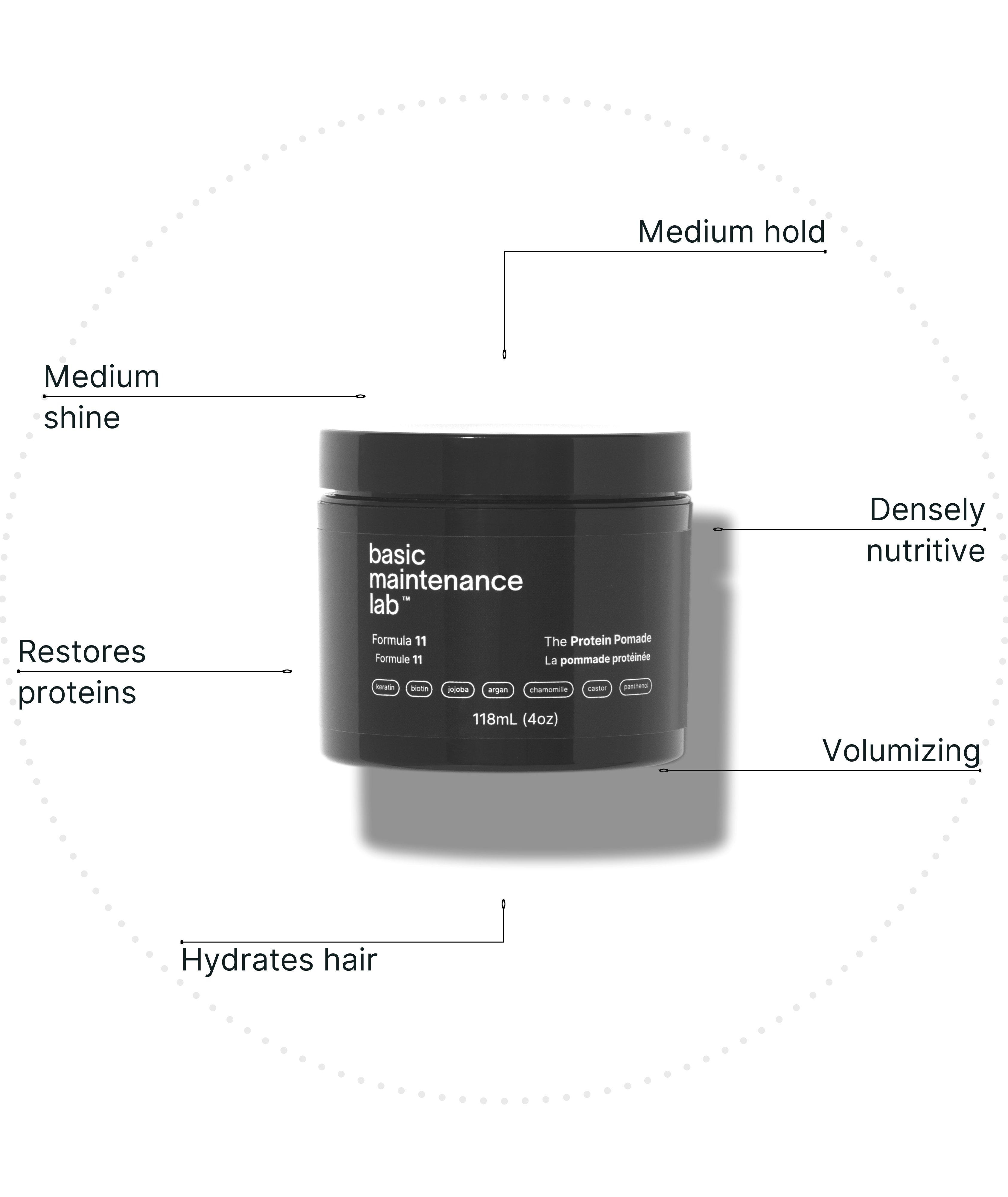 Formula 11: The Protein Pomade 118ml image 1