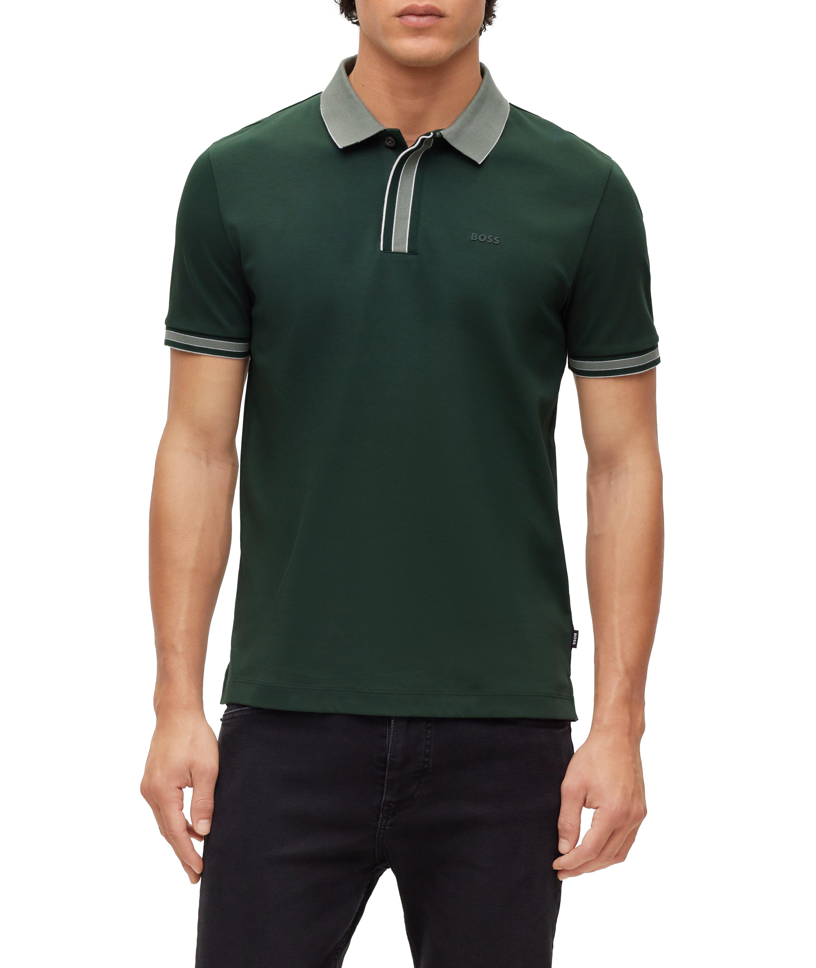 Polo en tricot interlock de coupe standard image 1