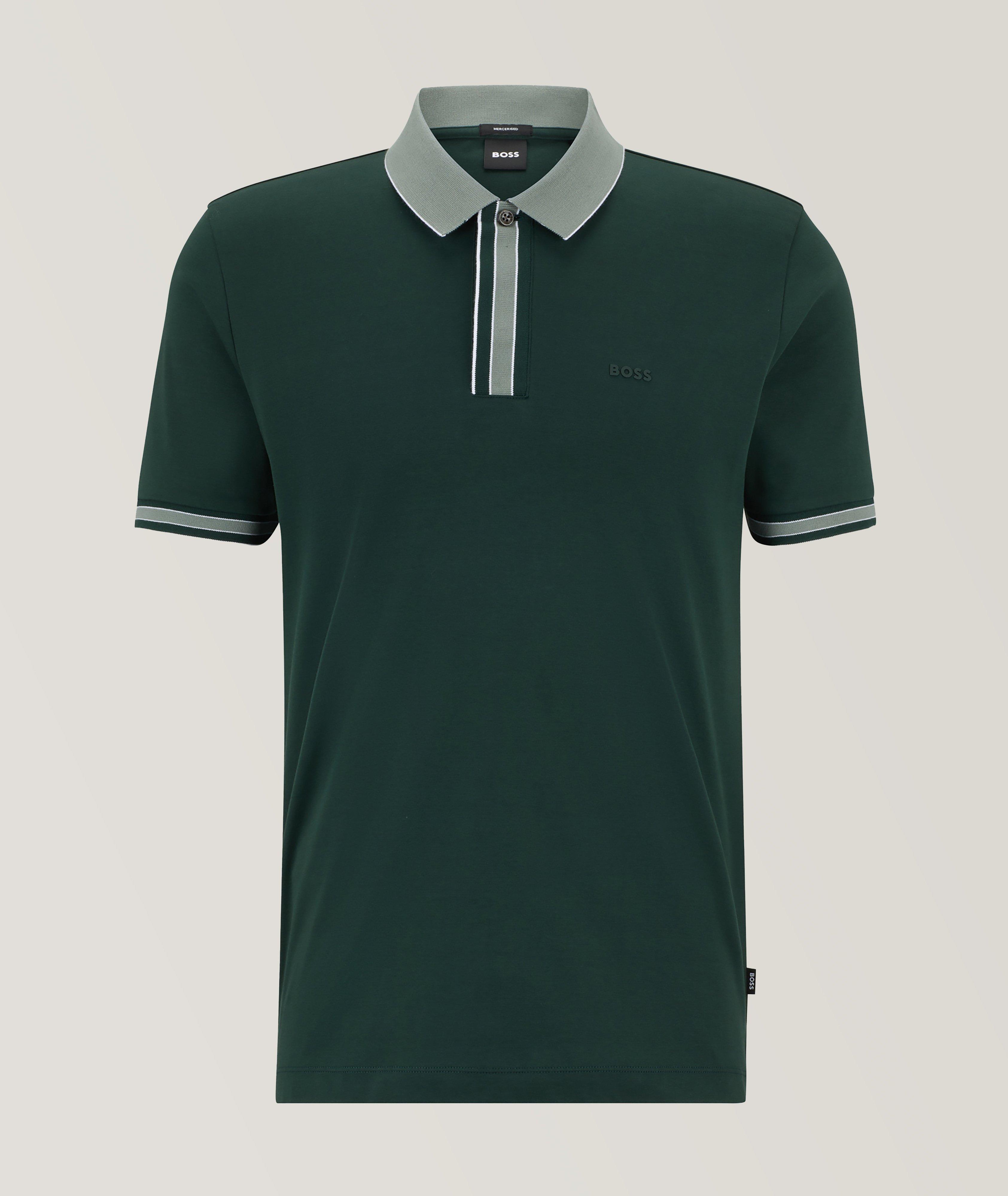 Polo en tricot interlock de coupe standard image 0