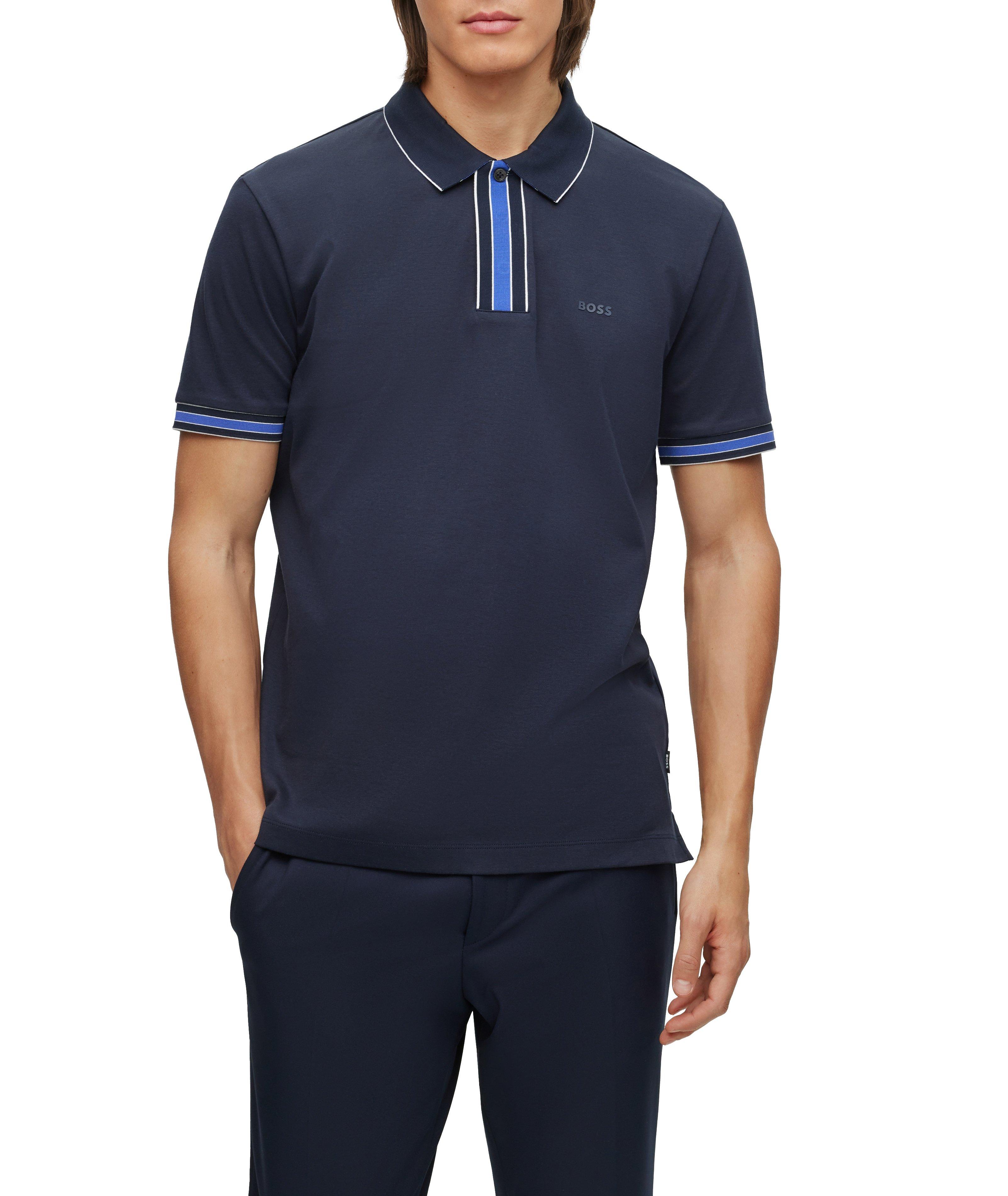 Regular-Fit Interlock Cotton Polo  image 2