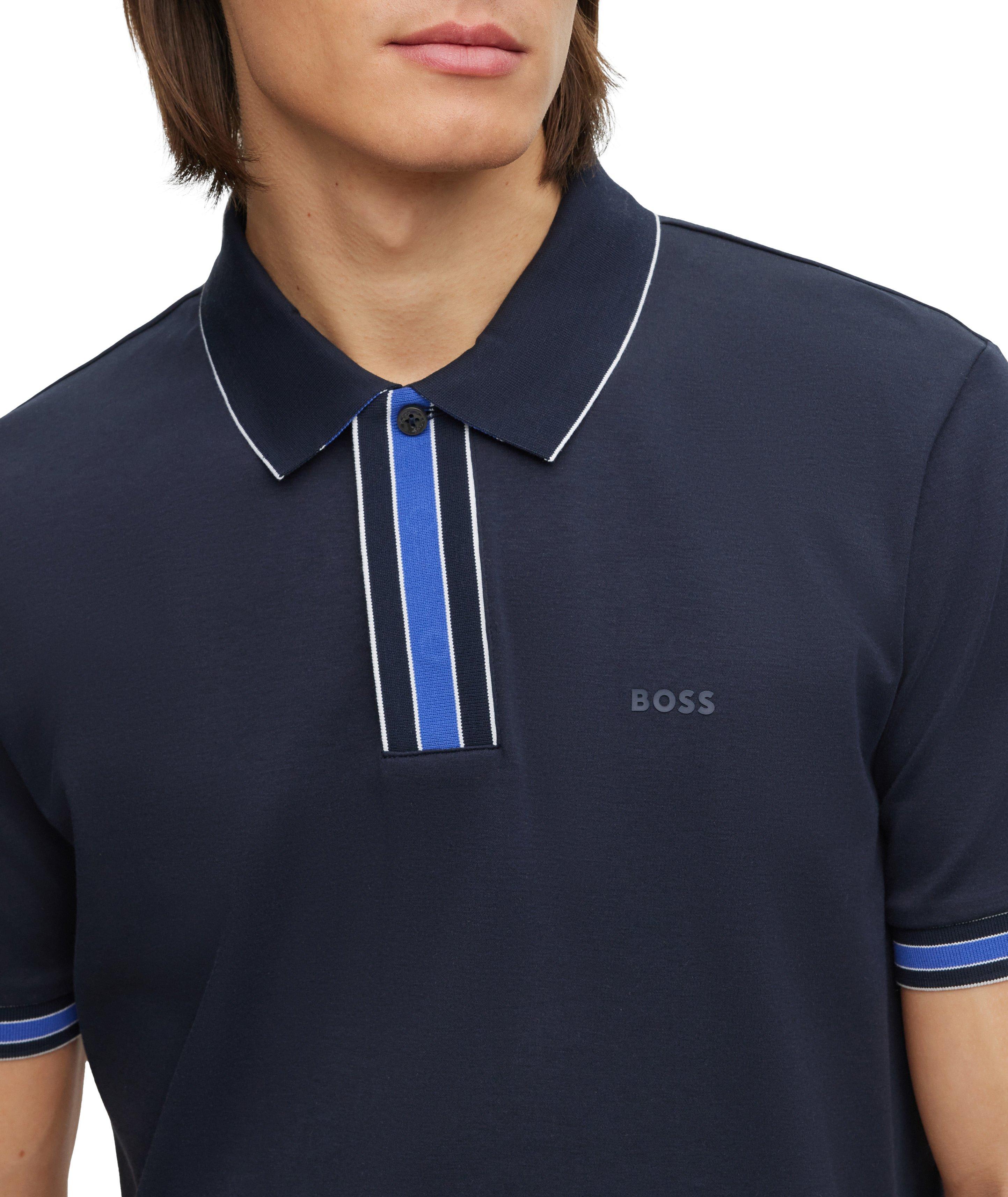 Regular-Fit Interlock Cotton Polo  image 4