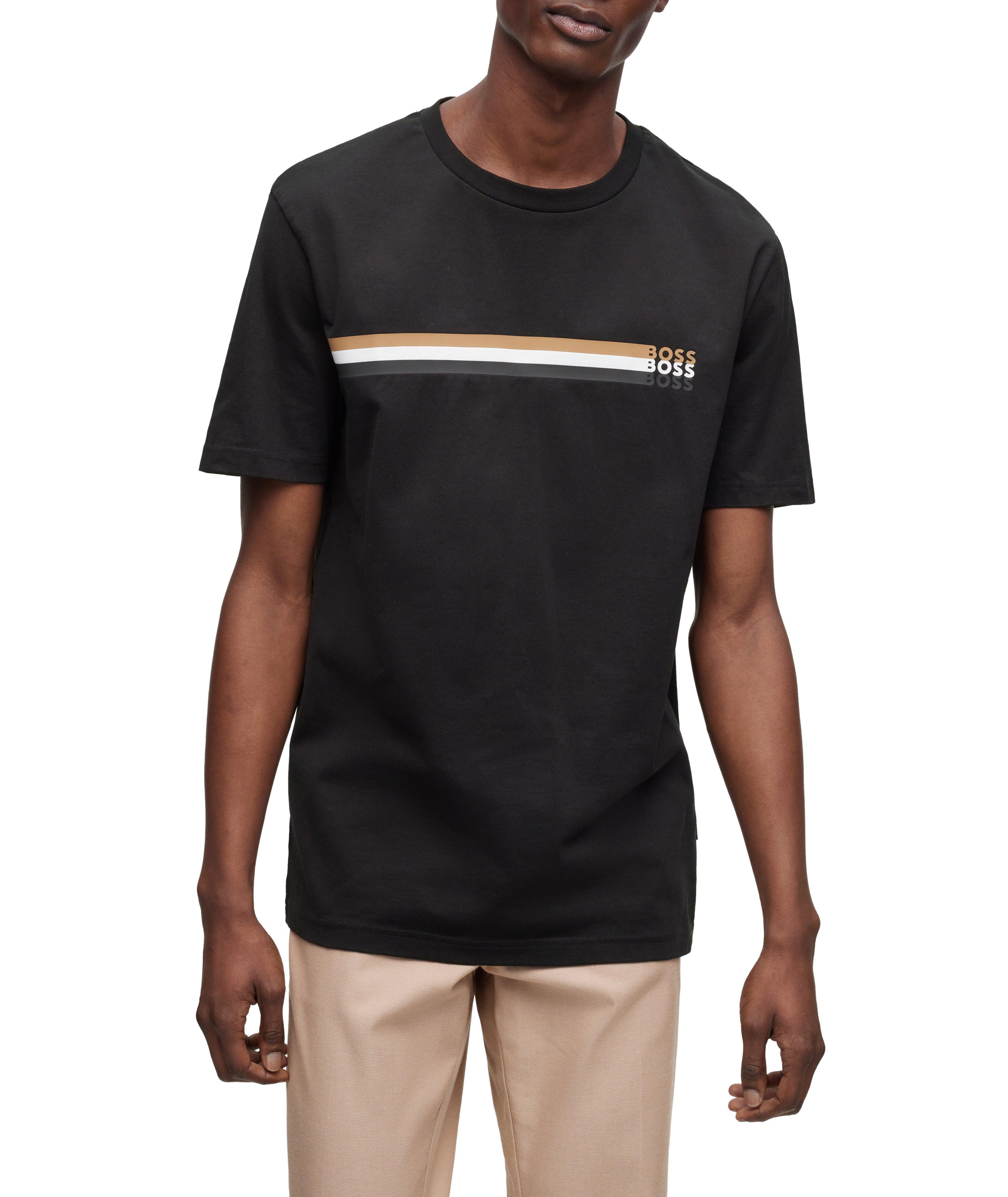 T-shirt en jersey de coton avec logo image 1