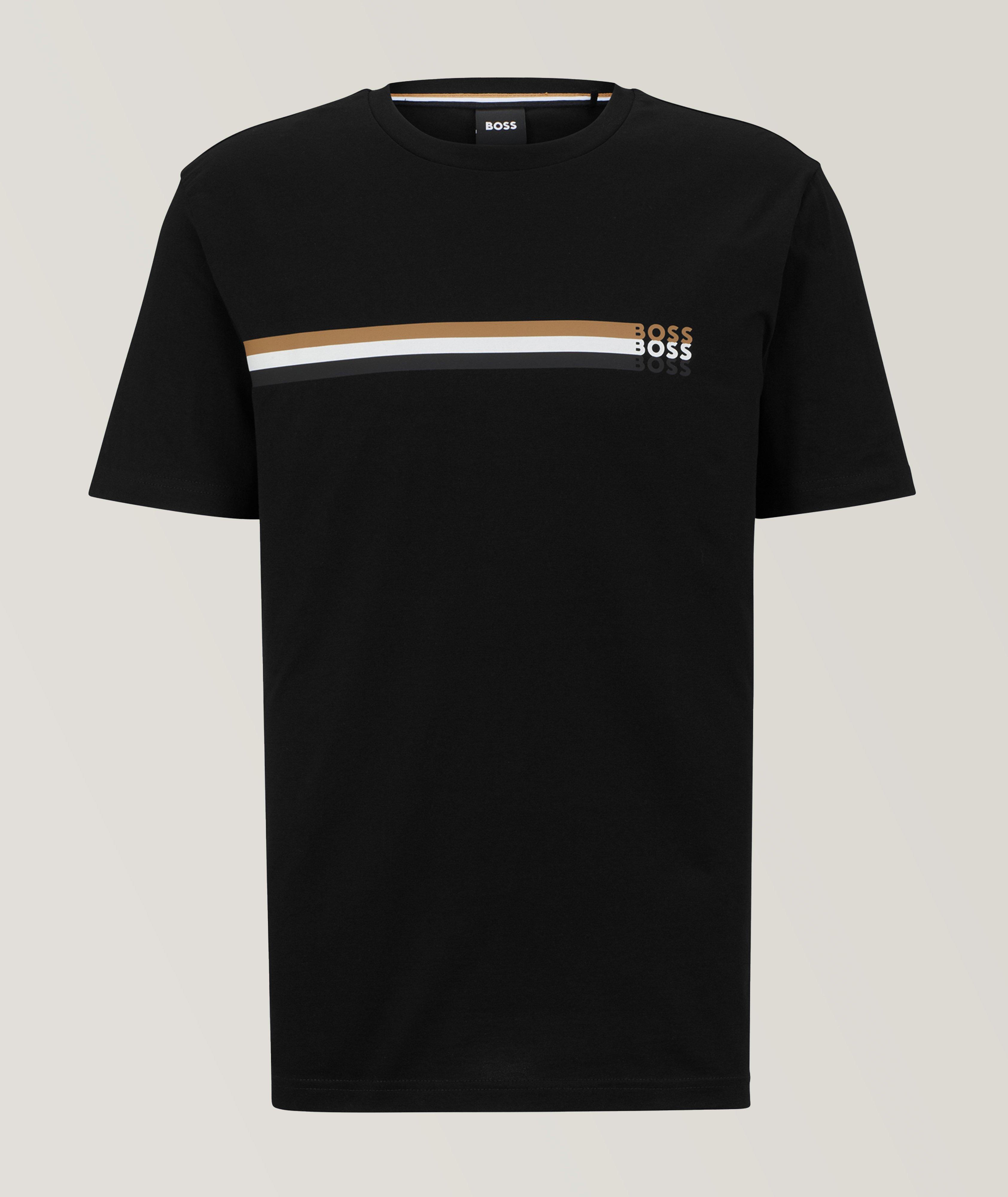 T-shirt en jersey de coton avec logo image 0