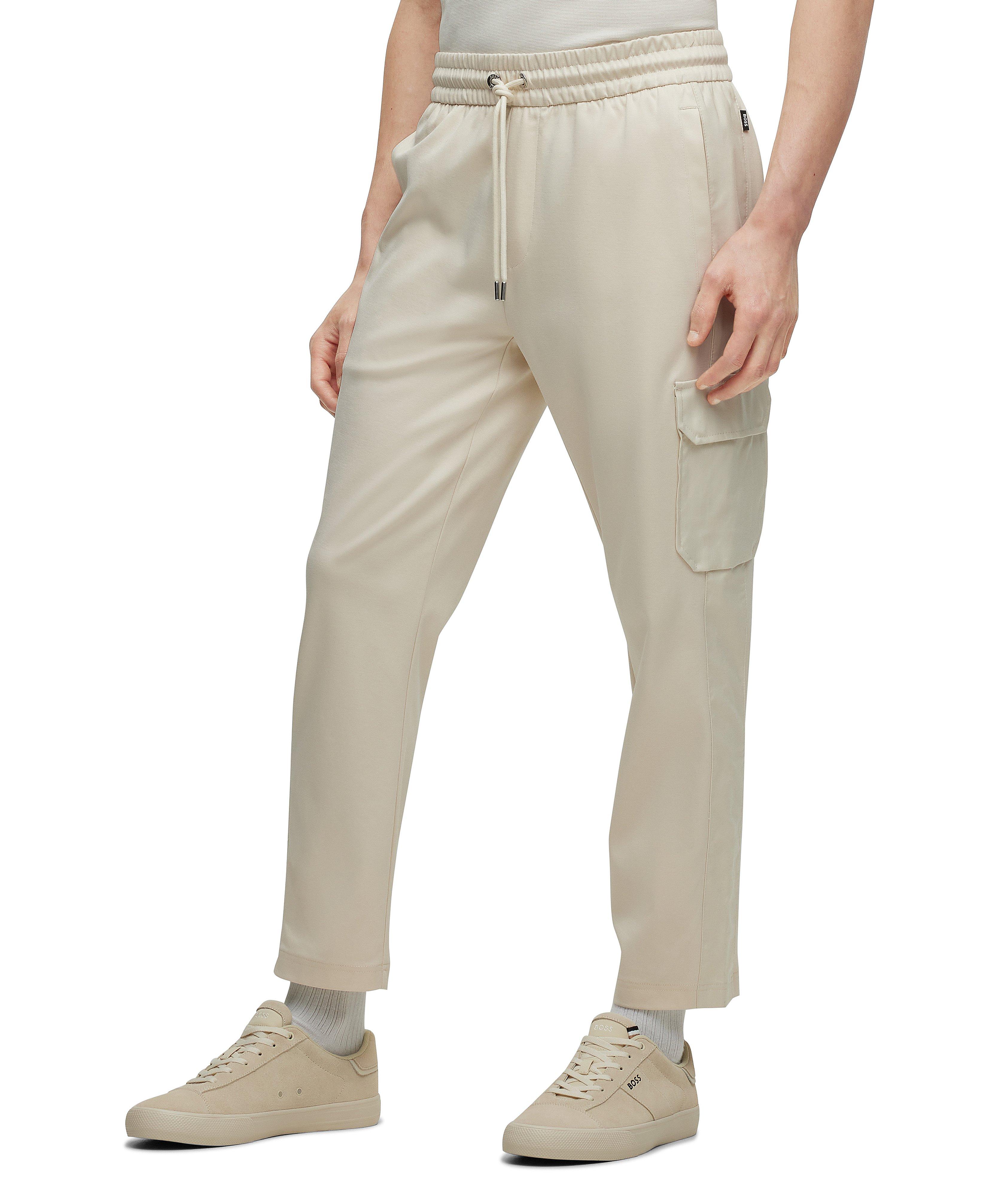 Pantalon décontracté en mélange de coton image 2