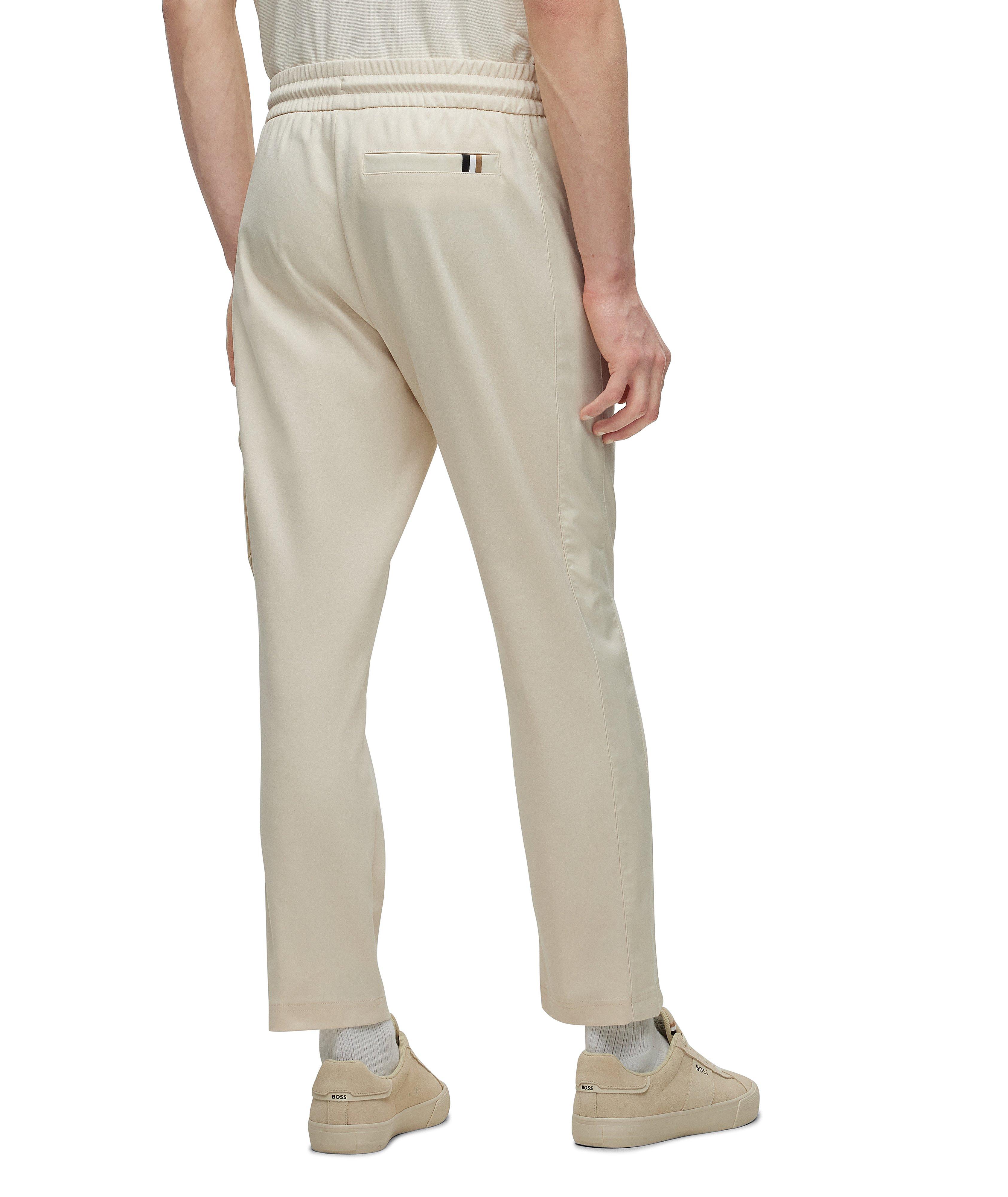 Pantalon décontracté en mélange de coton image 3