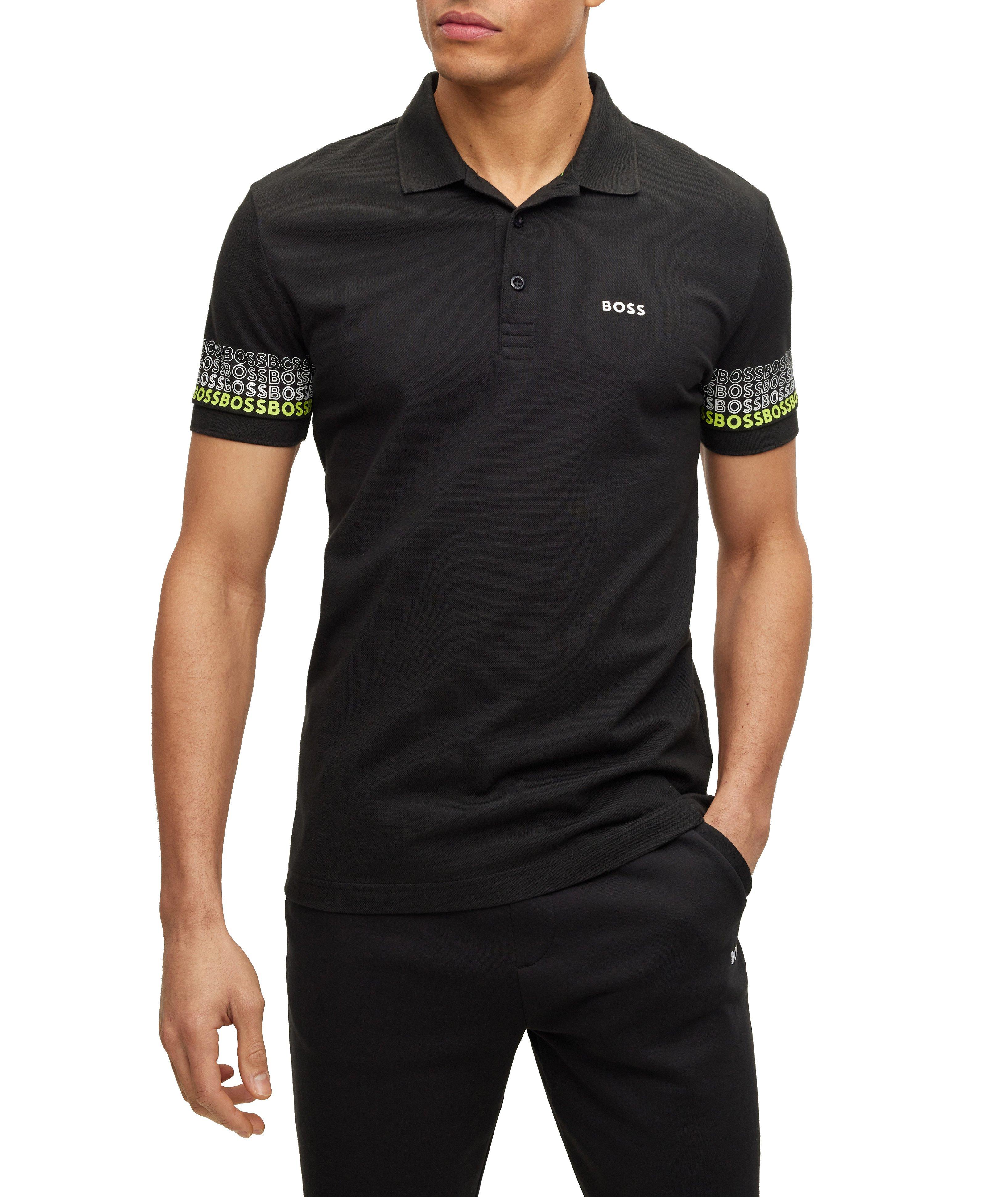 Short-Sleeve Multicoloured Logo Cotton Piqué  Polo image 1