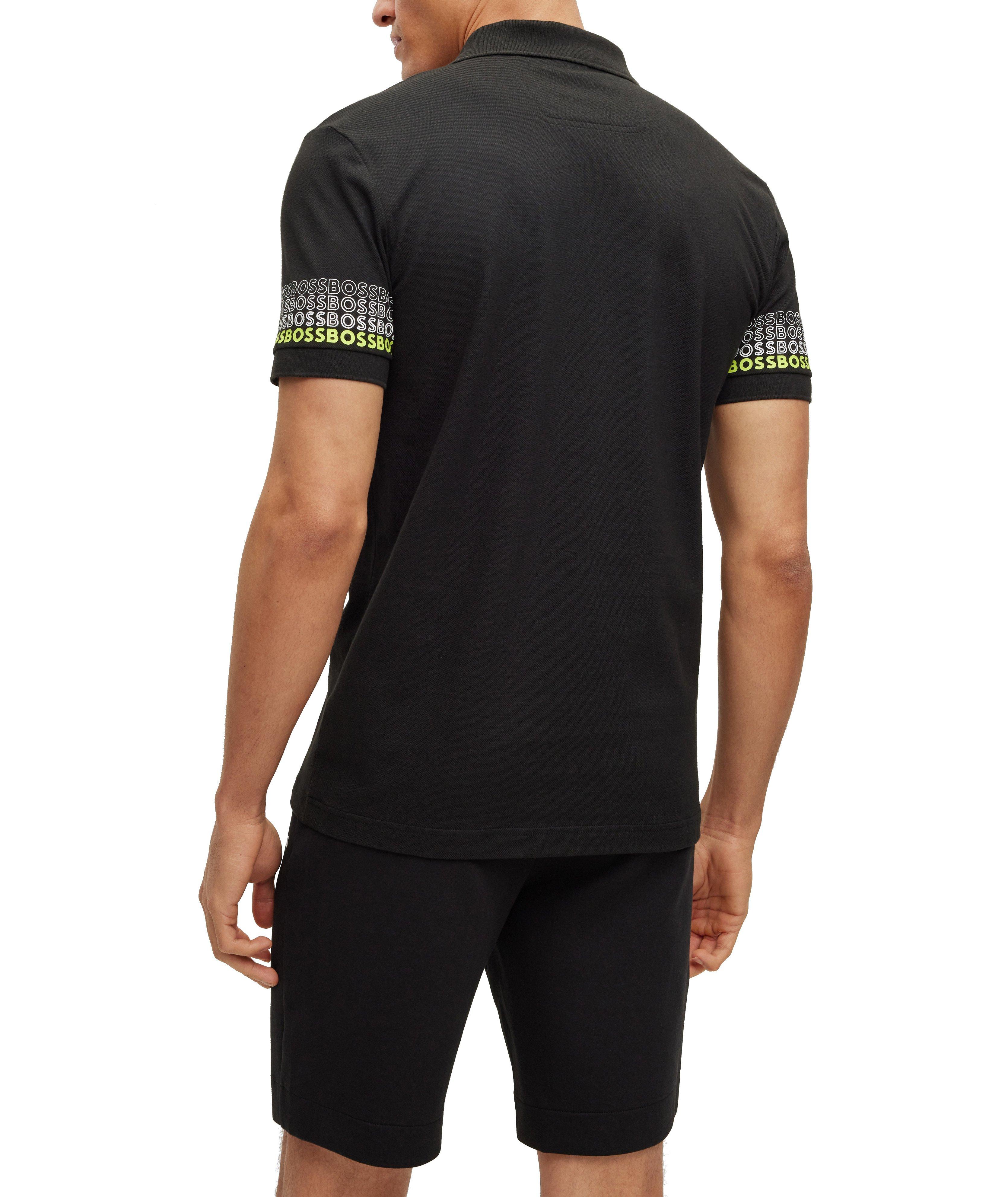 Short-Sleeve Multicoloured Logo Cotton Piqué  Polo image 2
