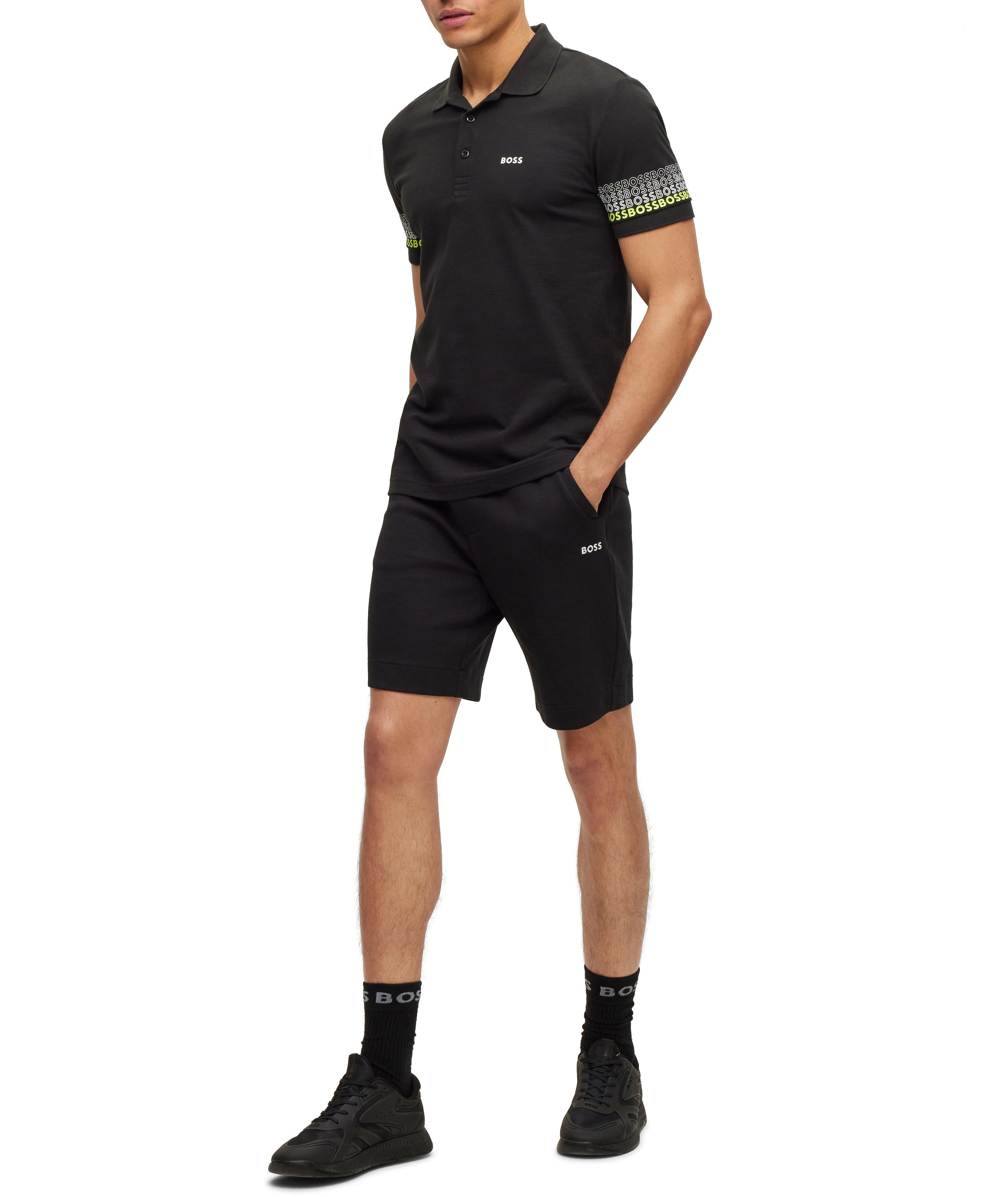 Short-Sleeve Multicoloured Logo Cotton Piqué  Polo image 4