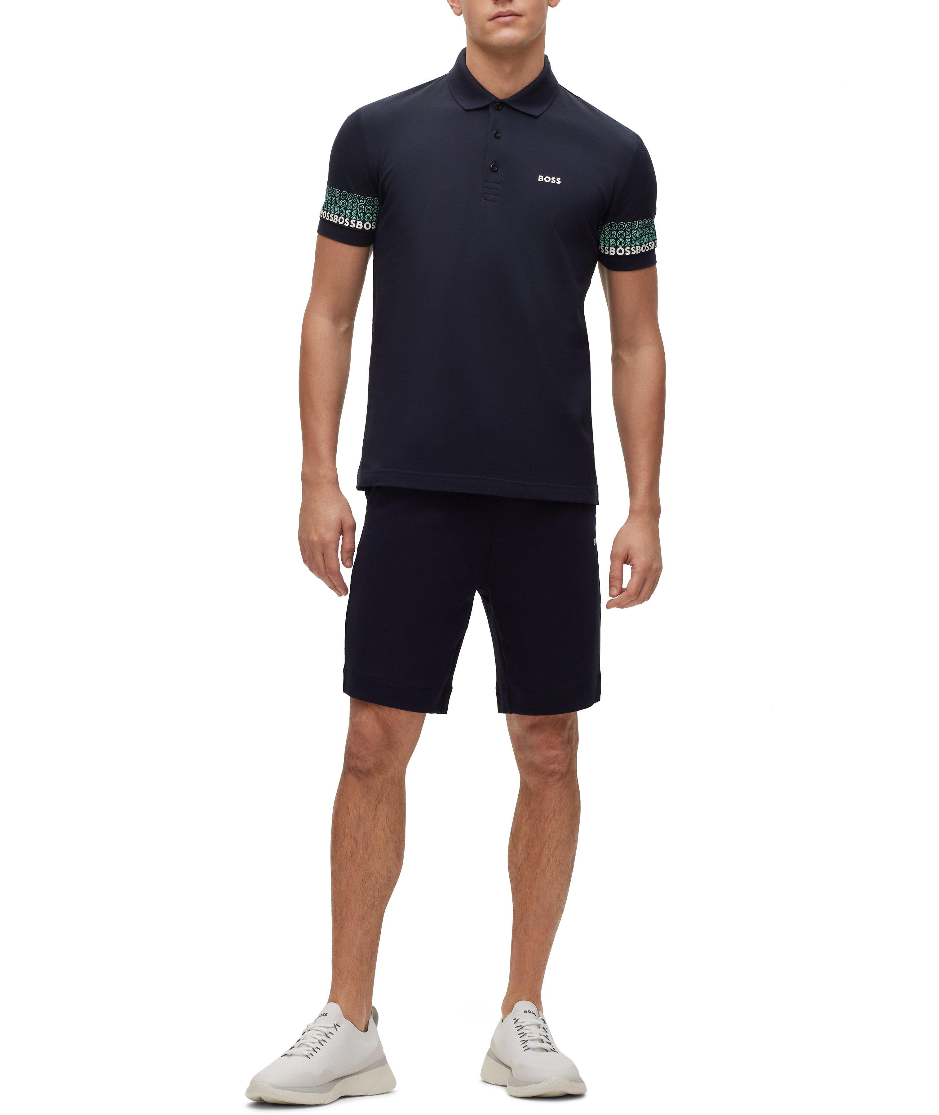 Short-Sleeve Multicoloured Logo Cotton Piqué  Polo image 4