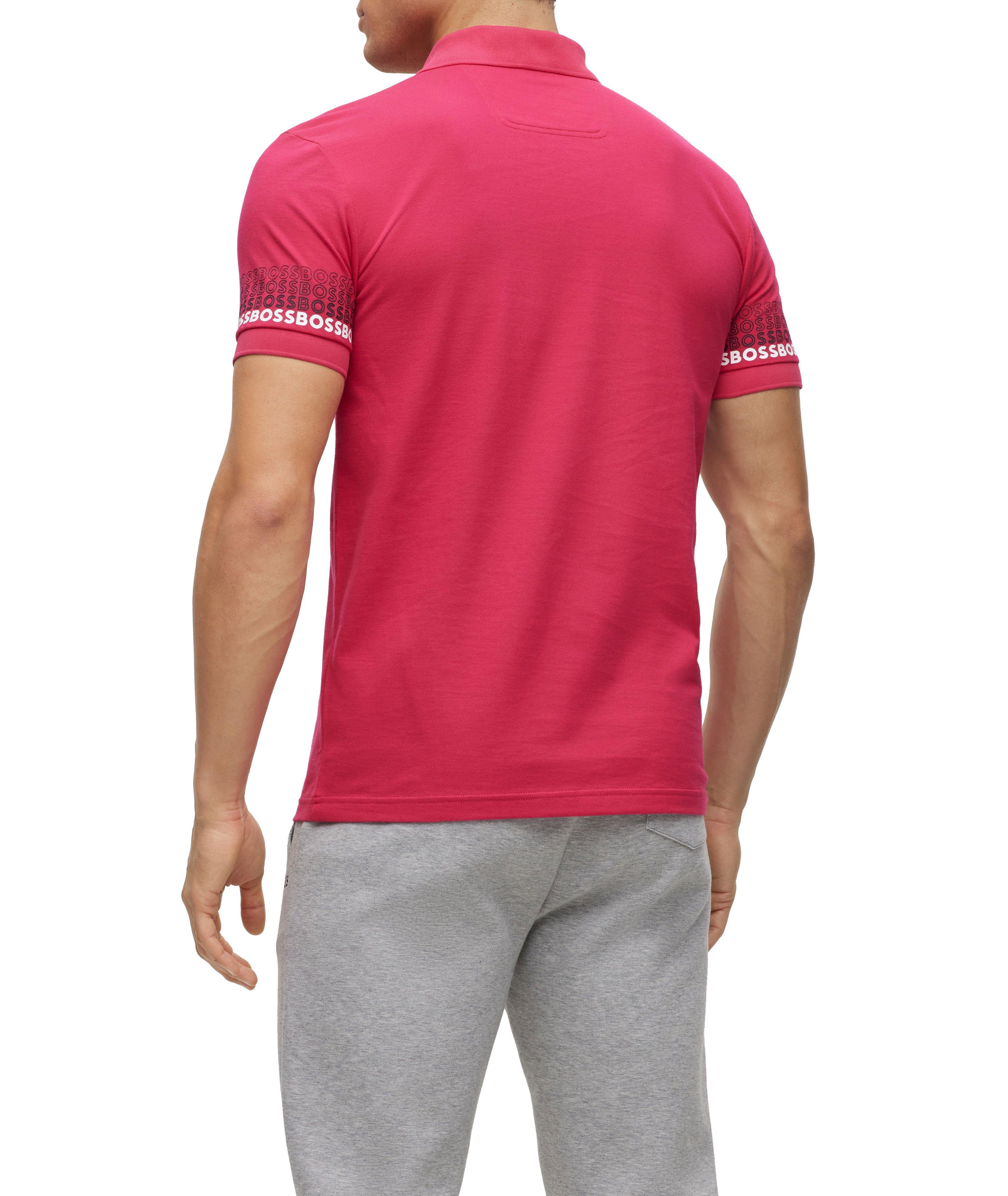 Multicoloured Logo Cotton Piqué Polo image 2