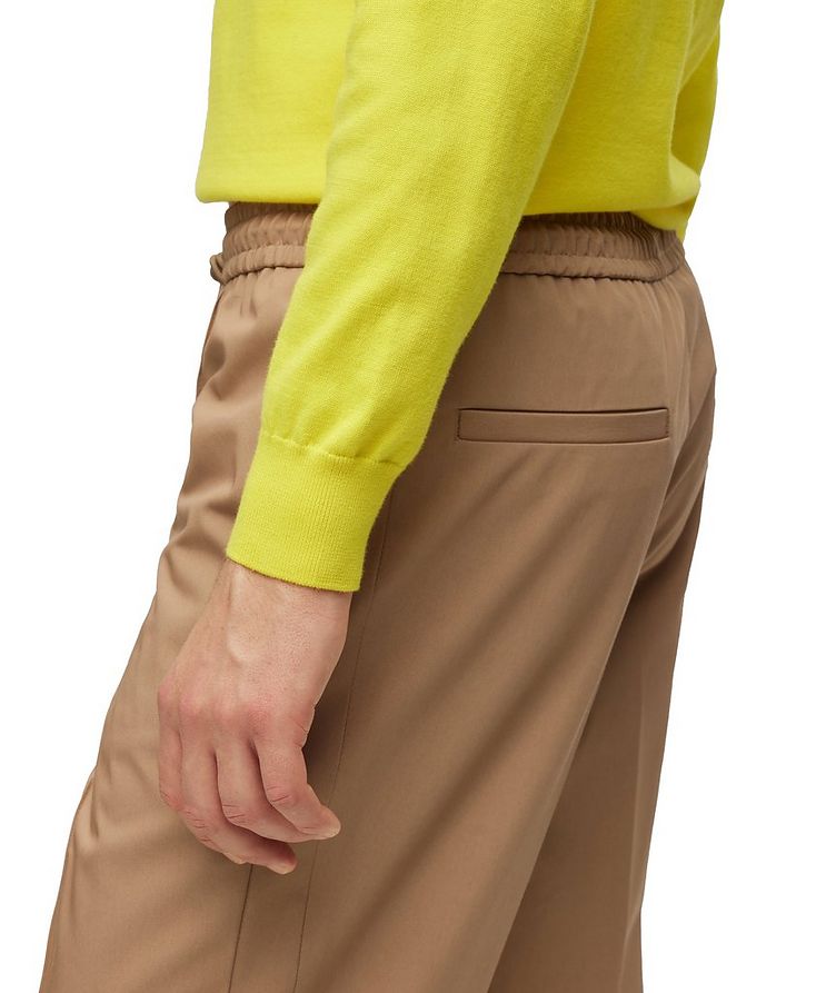 Pleated Cotton-Blend Dress Pants image 4