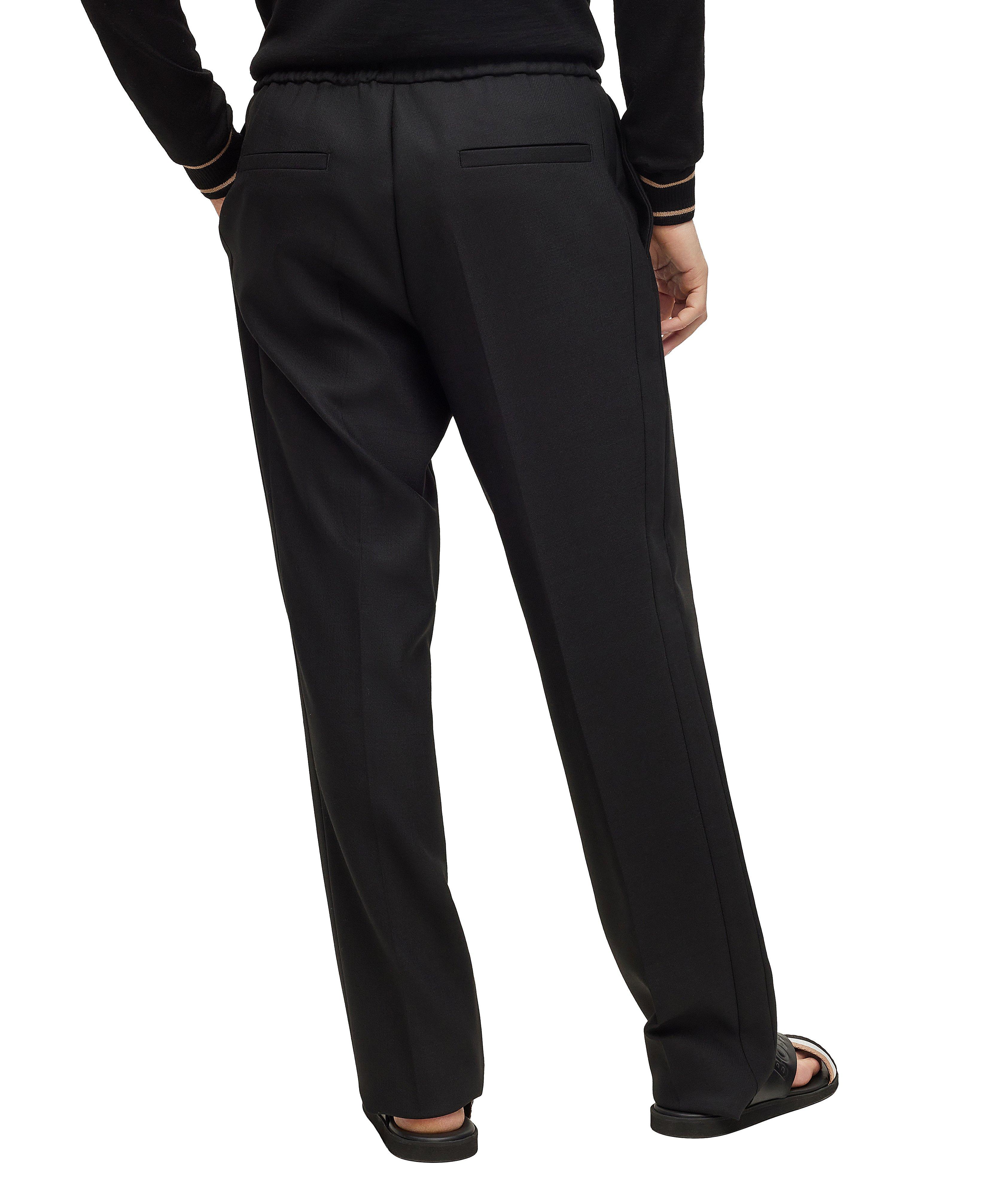 Pleated Stretch-Wool Dress Pants image 3