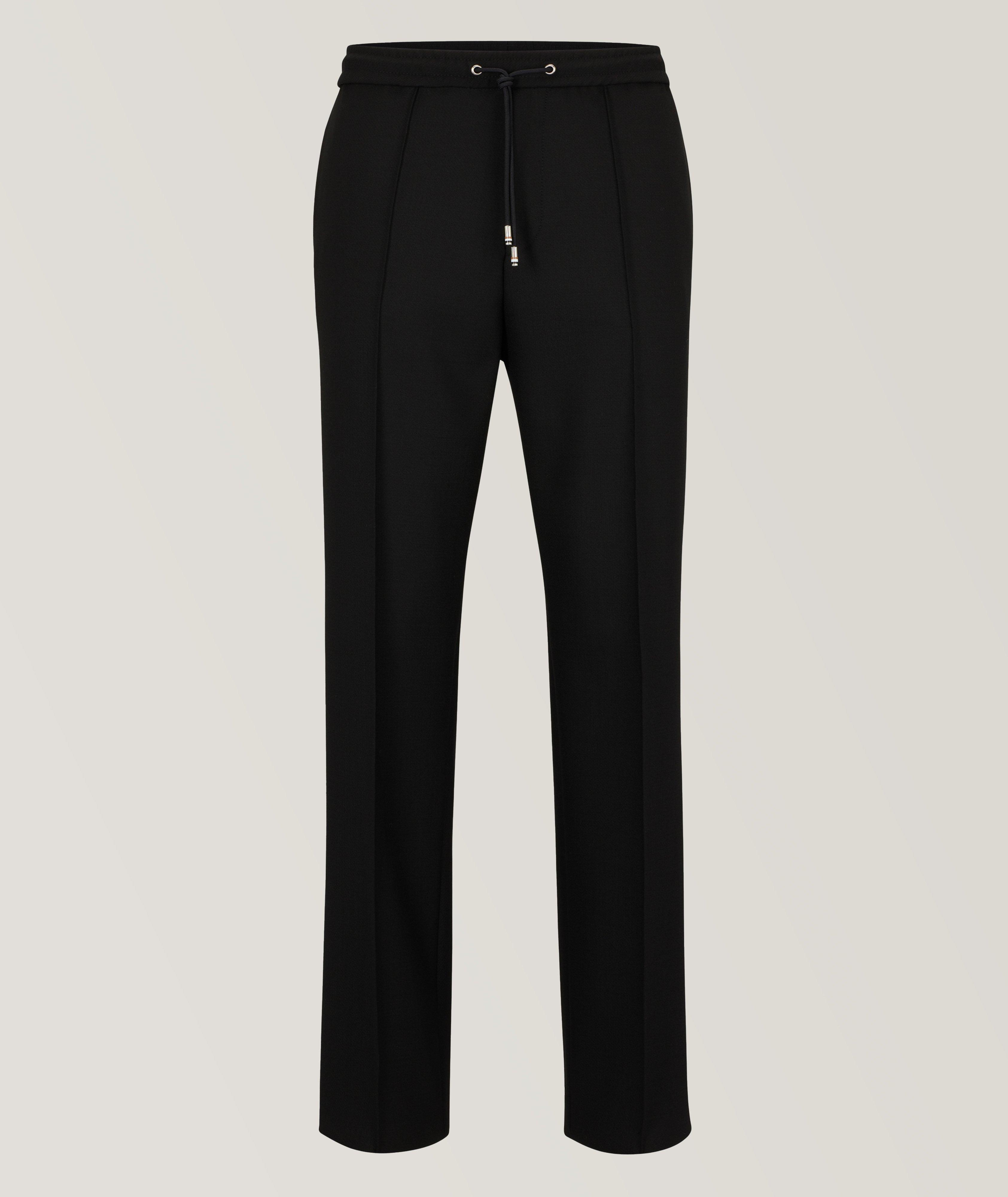 Pleated Stretch-Wool Dress Pants image 0