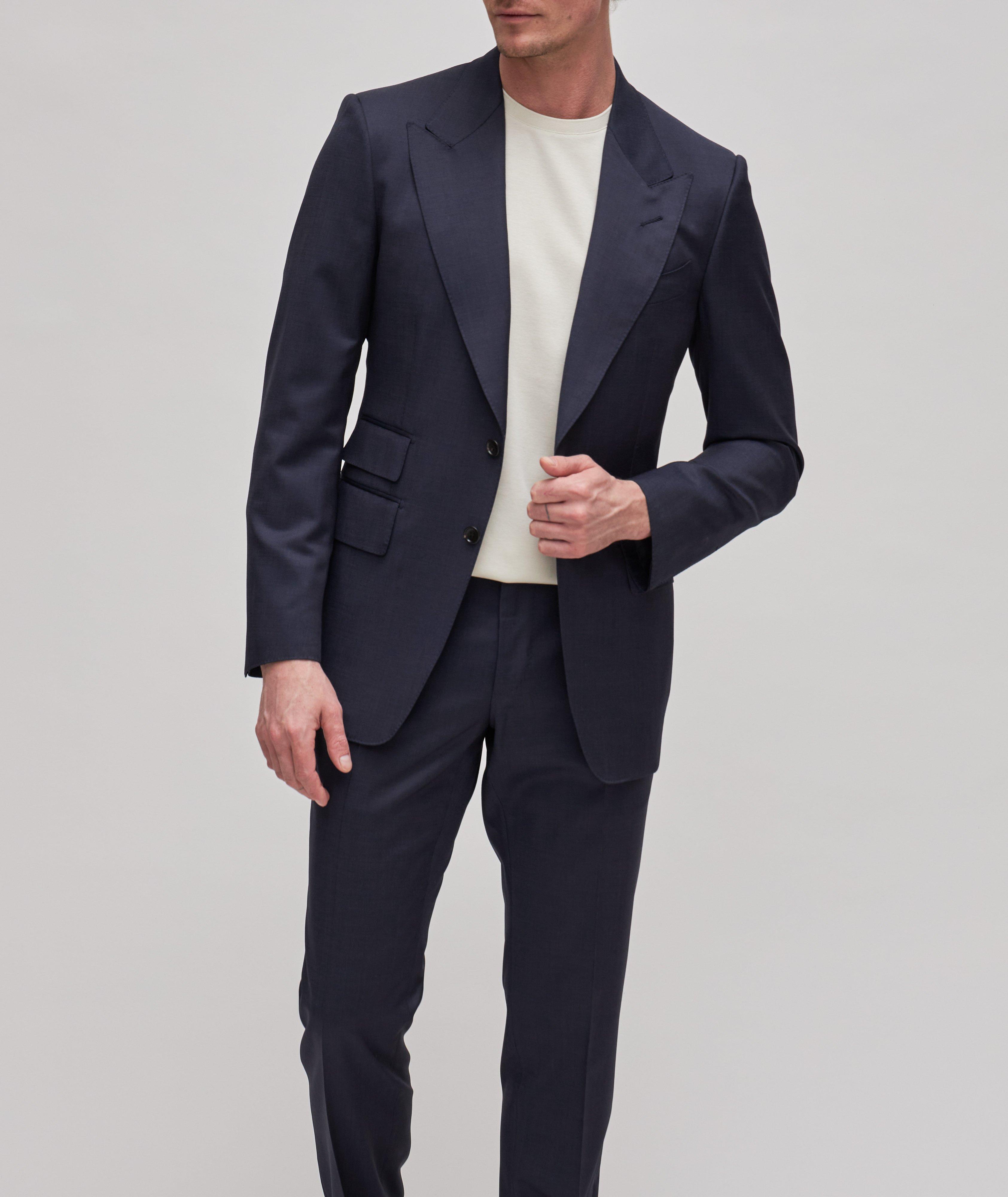 Shelton Pinpoint Wool Suit image 1