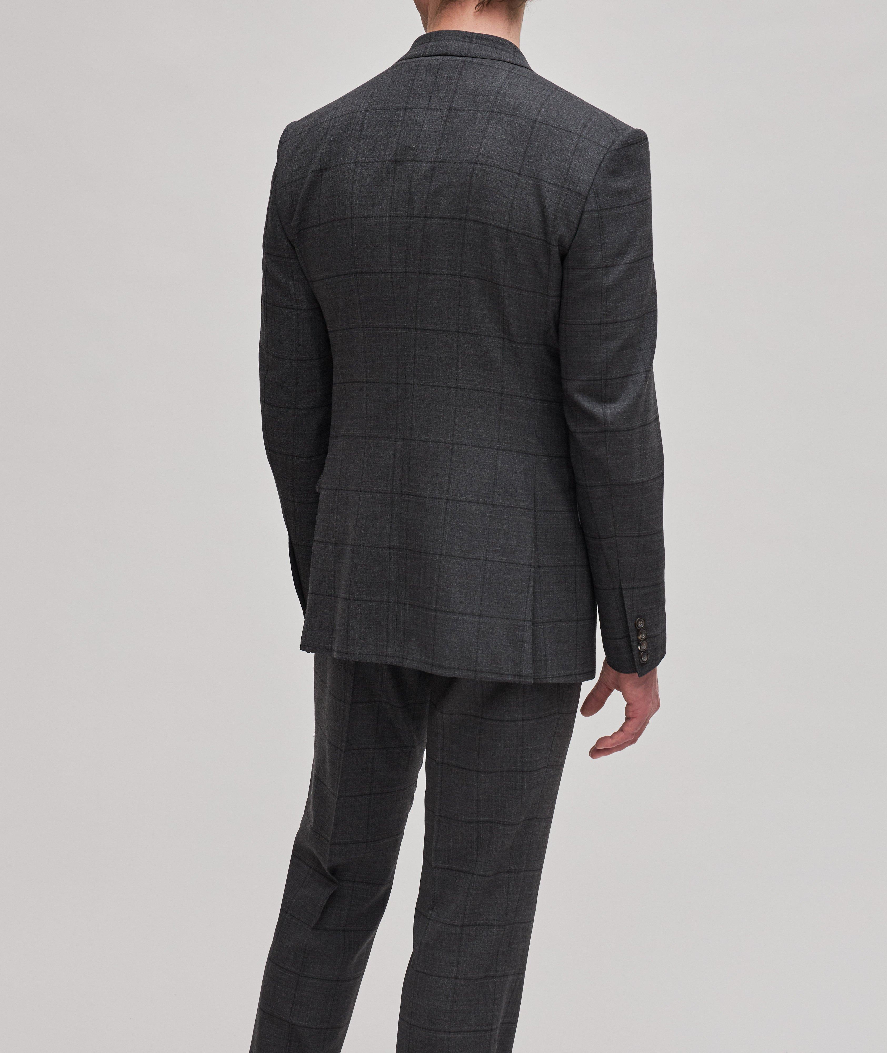 Shelton Windowpane Stretch-Wool Suit image 2