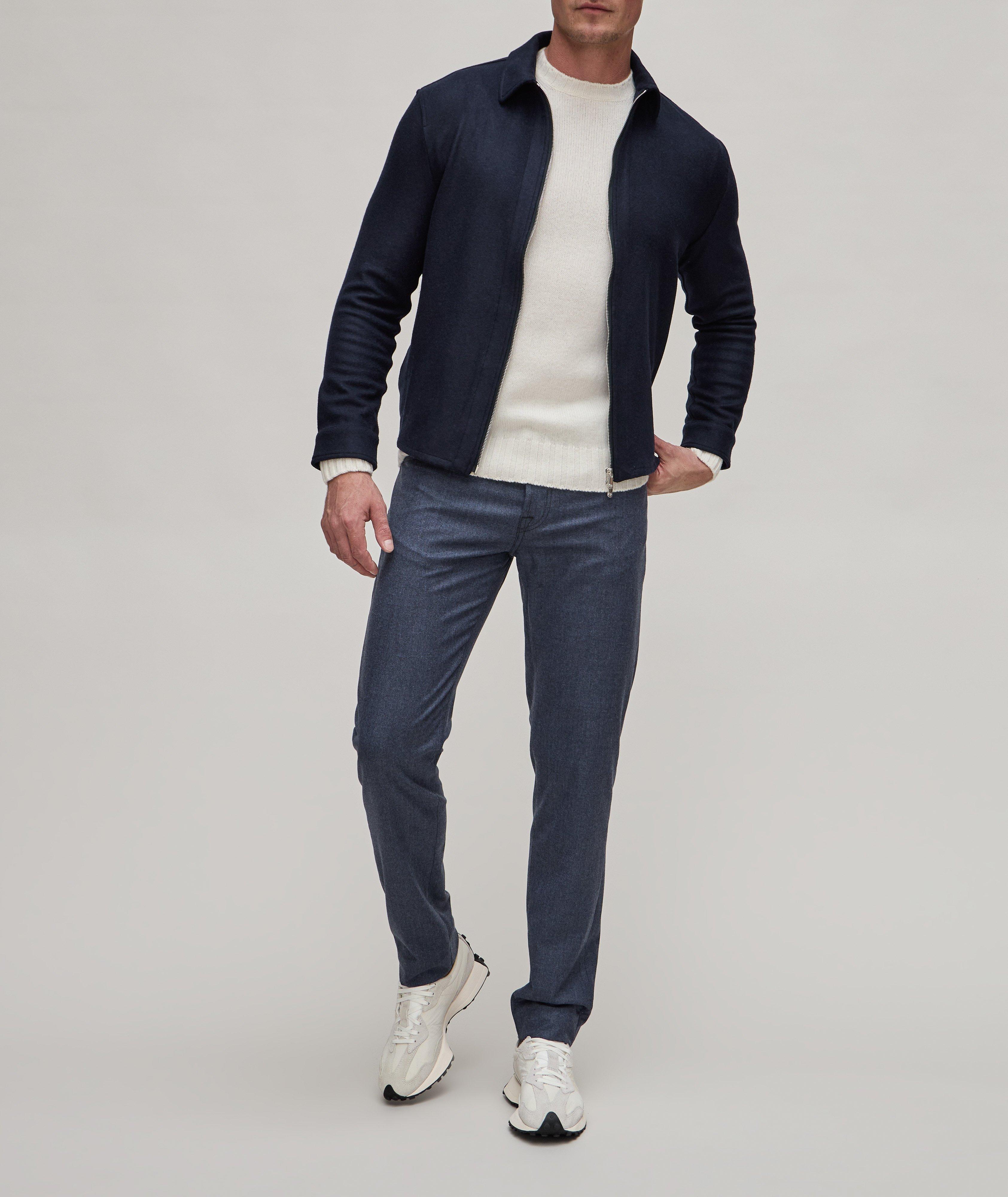 Blouson en cachemire extensible image 3