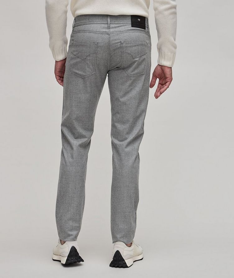 Nerano 1 Micro Check Stretch-Cashmere Pants image 2