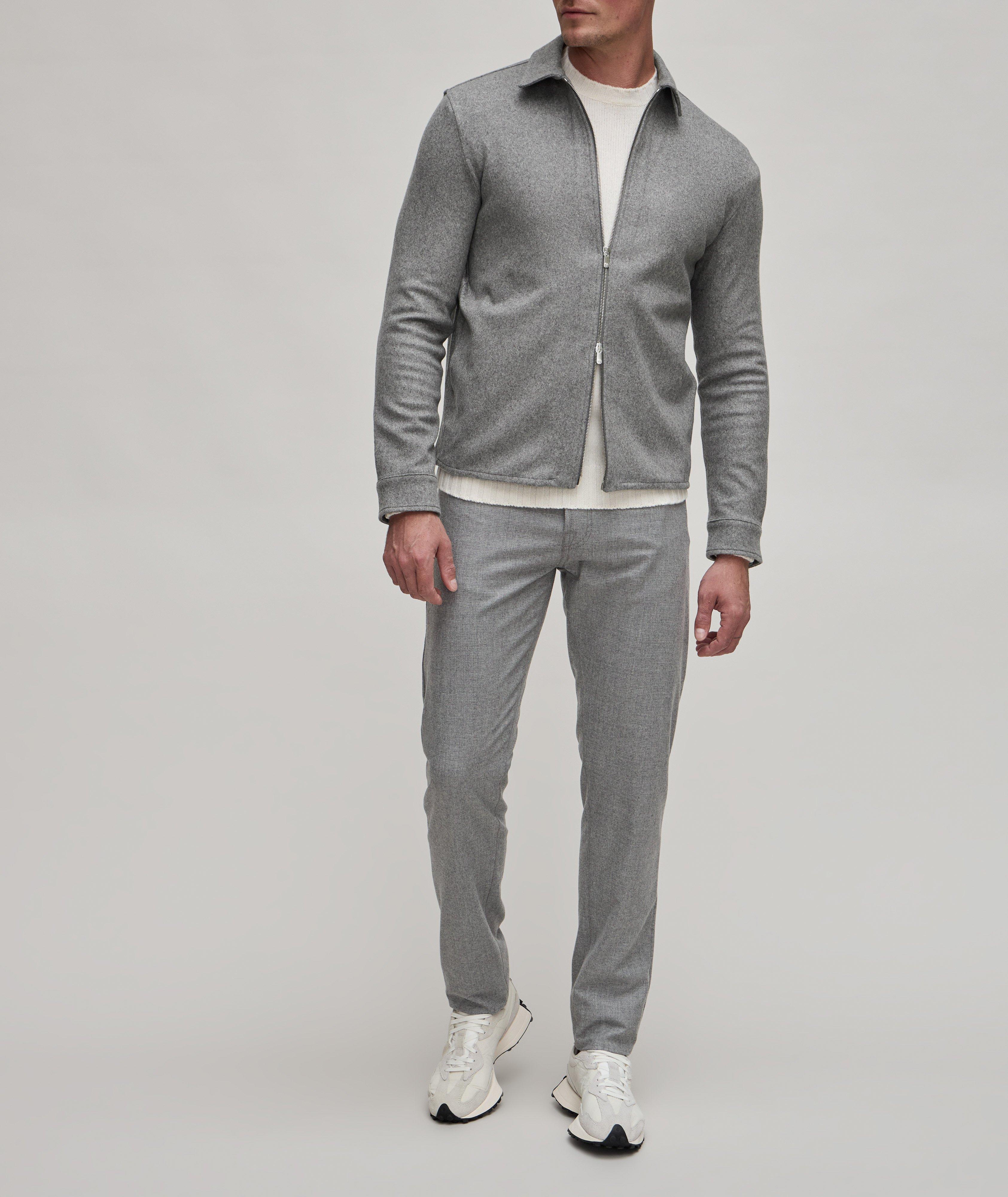 Blouson en cachemire extensible image 3