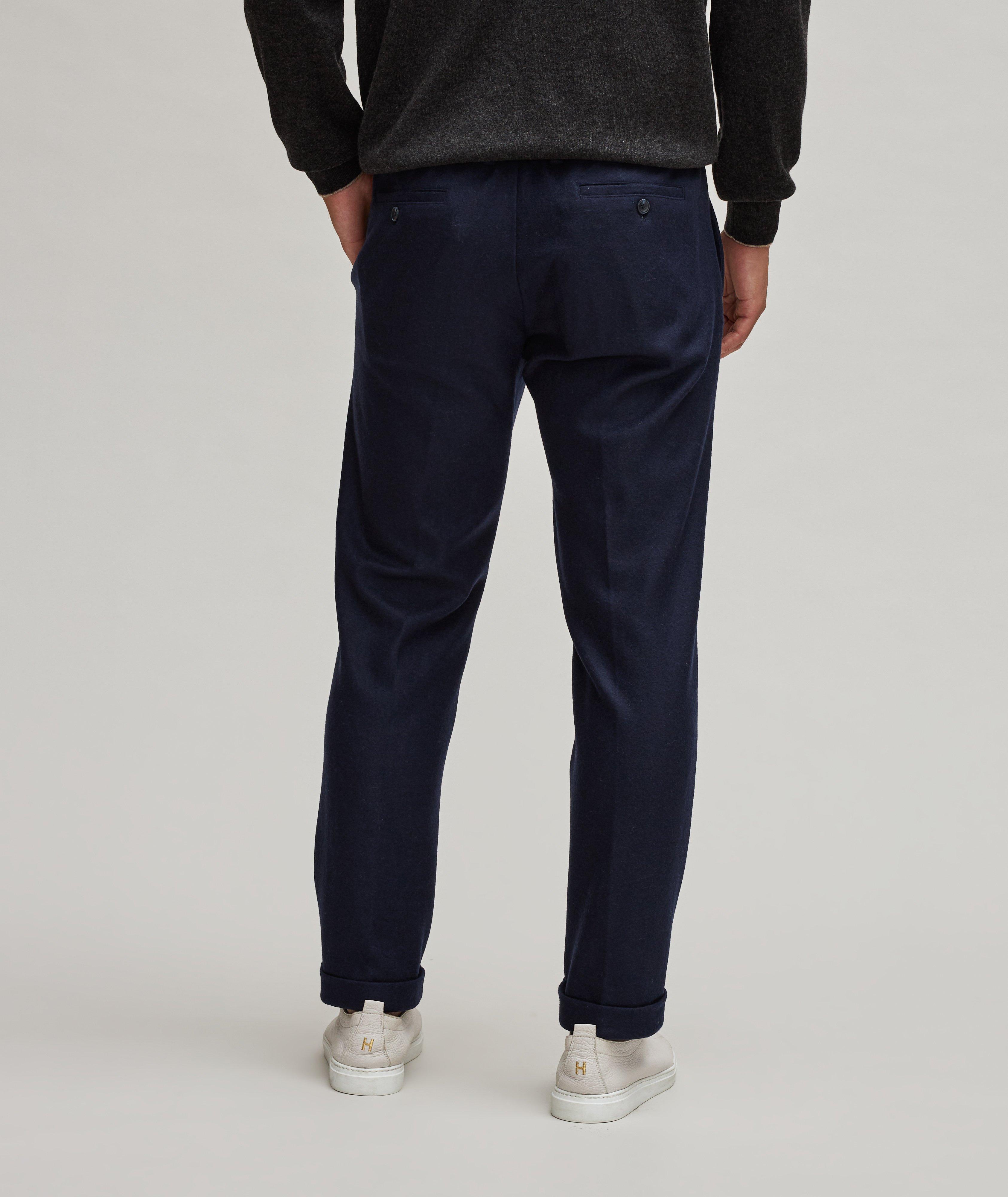 Pantalon en jersey de cachemire image 3