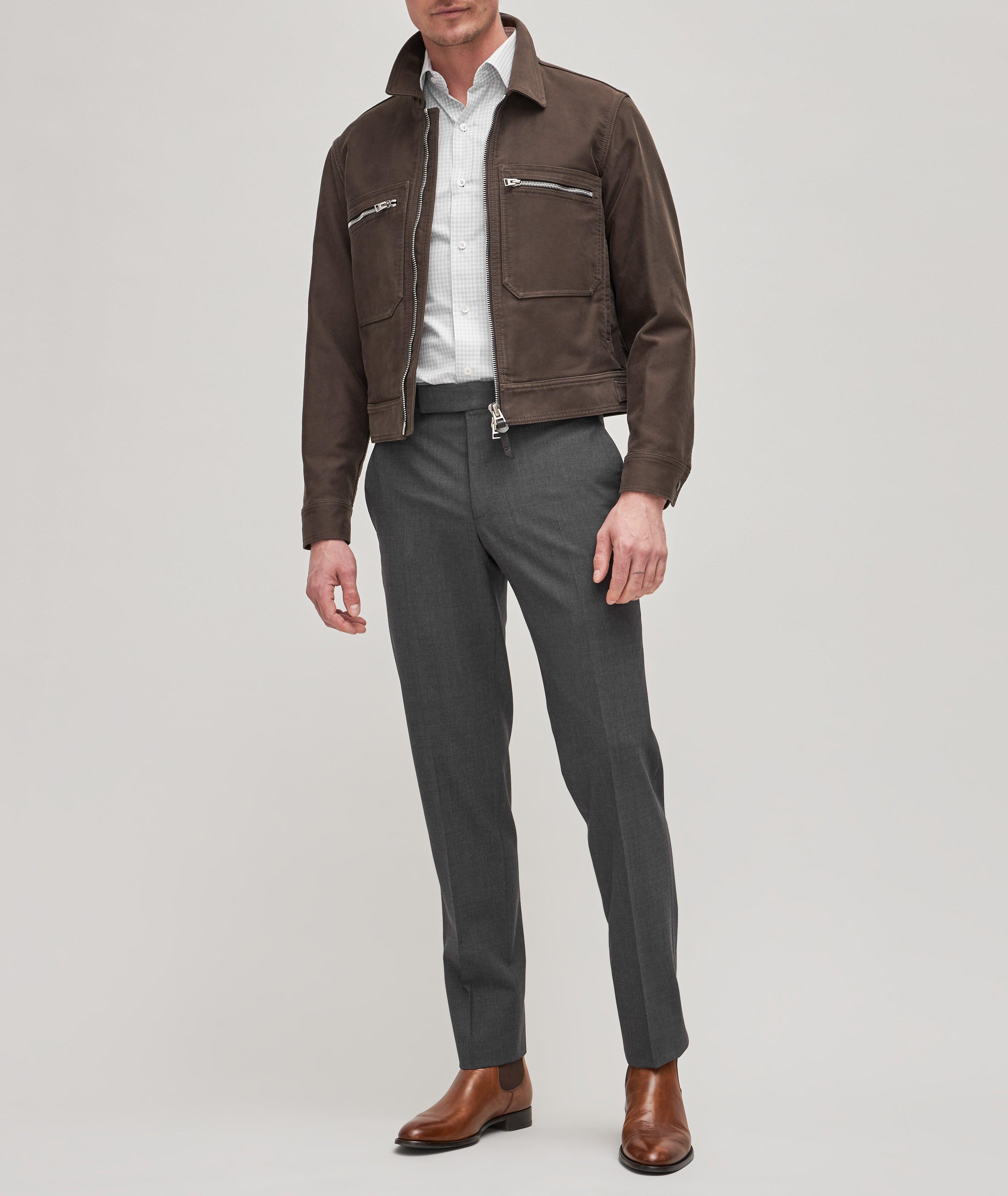 O'Connor Stretch-Wool Dress Pants image 2