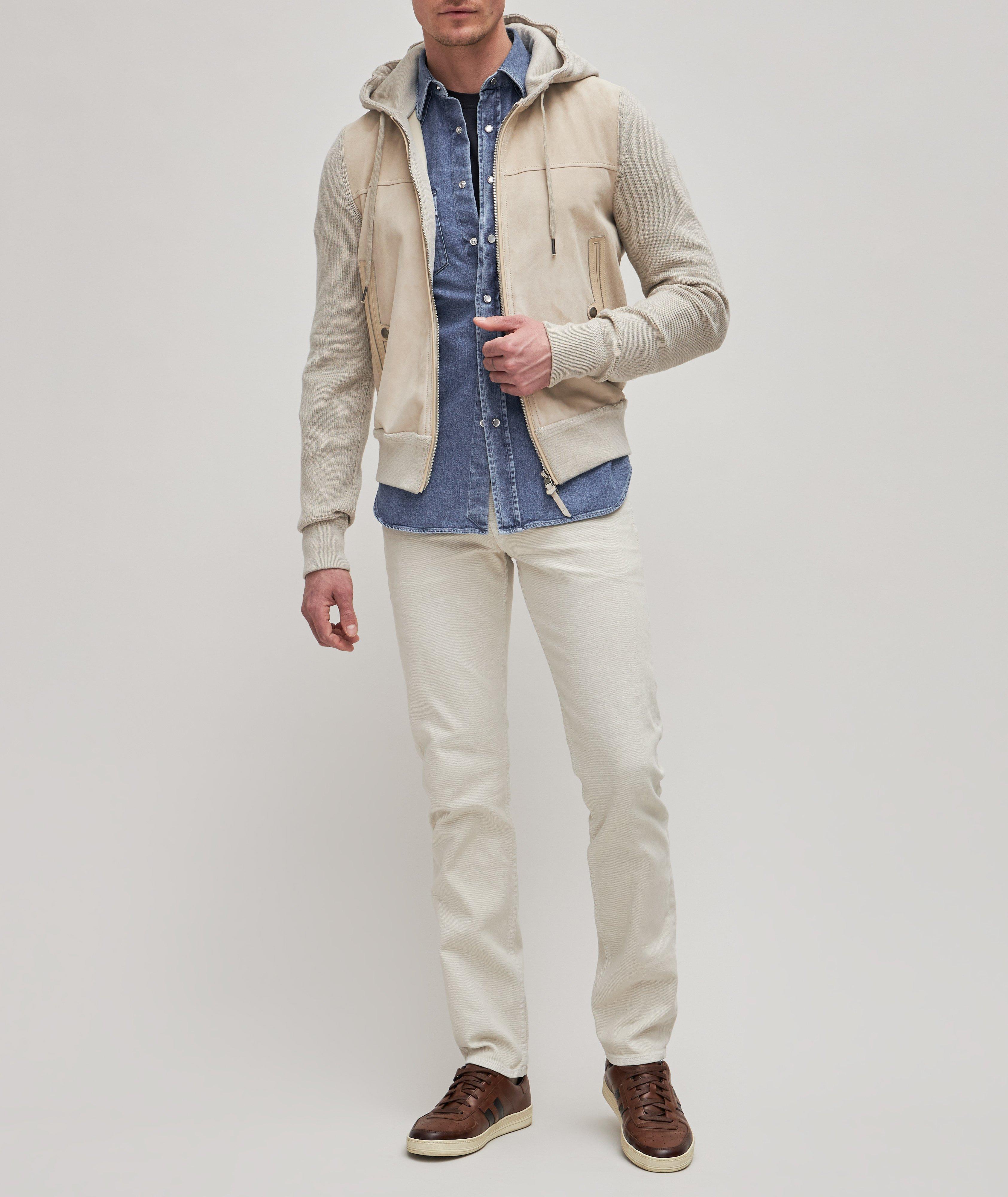 Slim Fit Demin Leisure Shirt image 1