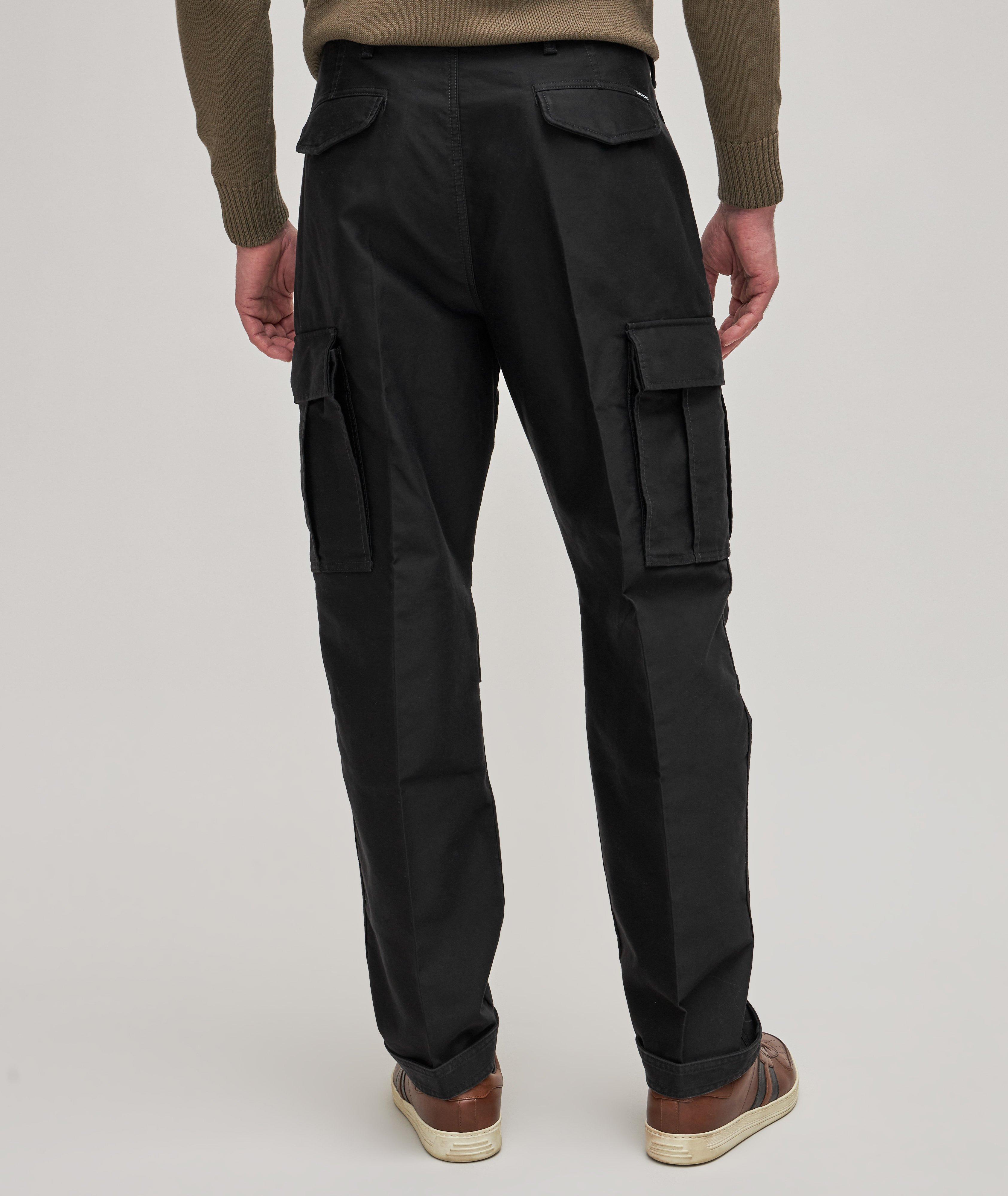 Pantalon en coton à poches cargos image 3