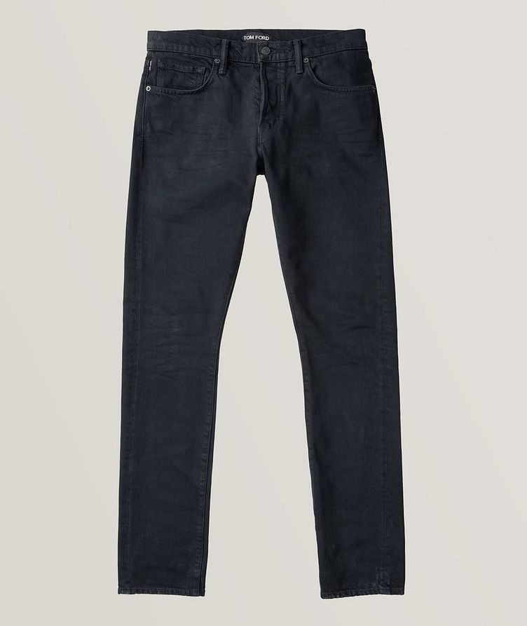 Slim-Fit Stretch Cotton Jeans image 0