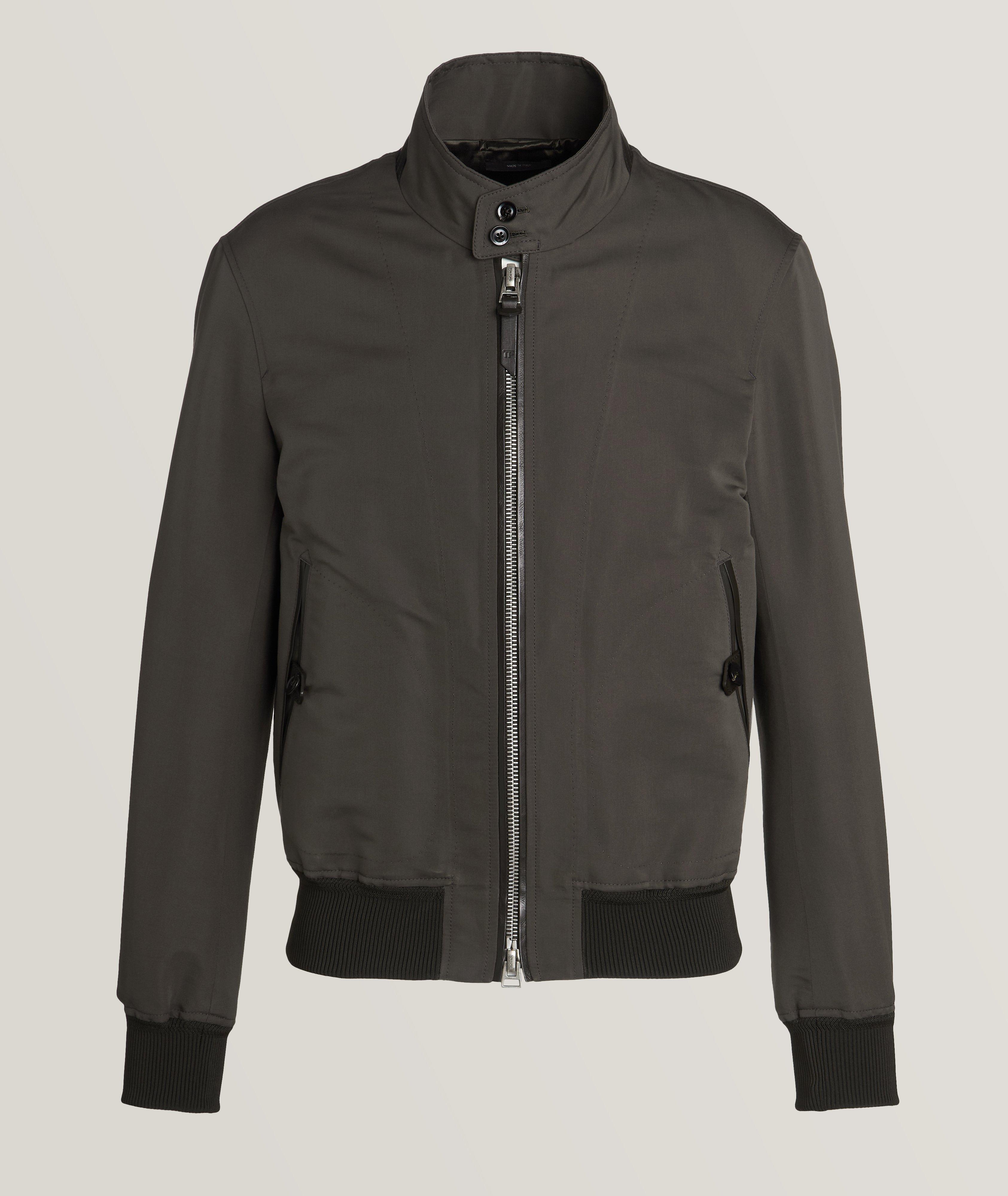 Blouson de style Harrington en popeline image 0