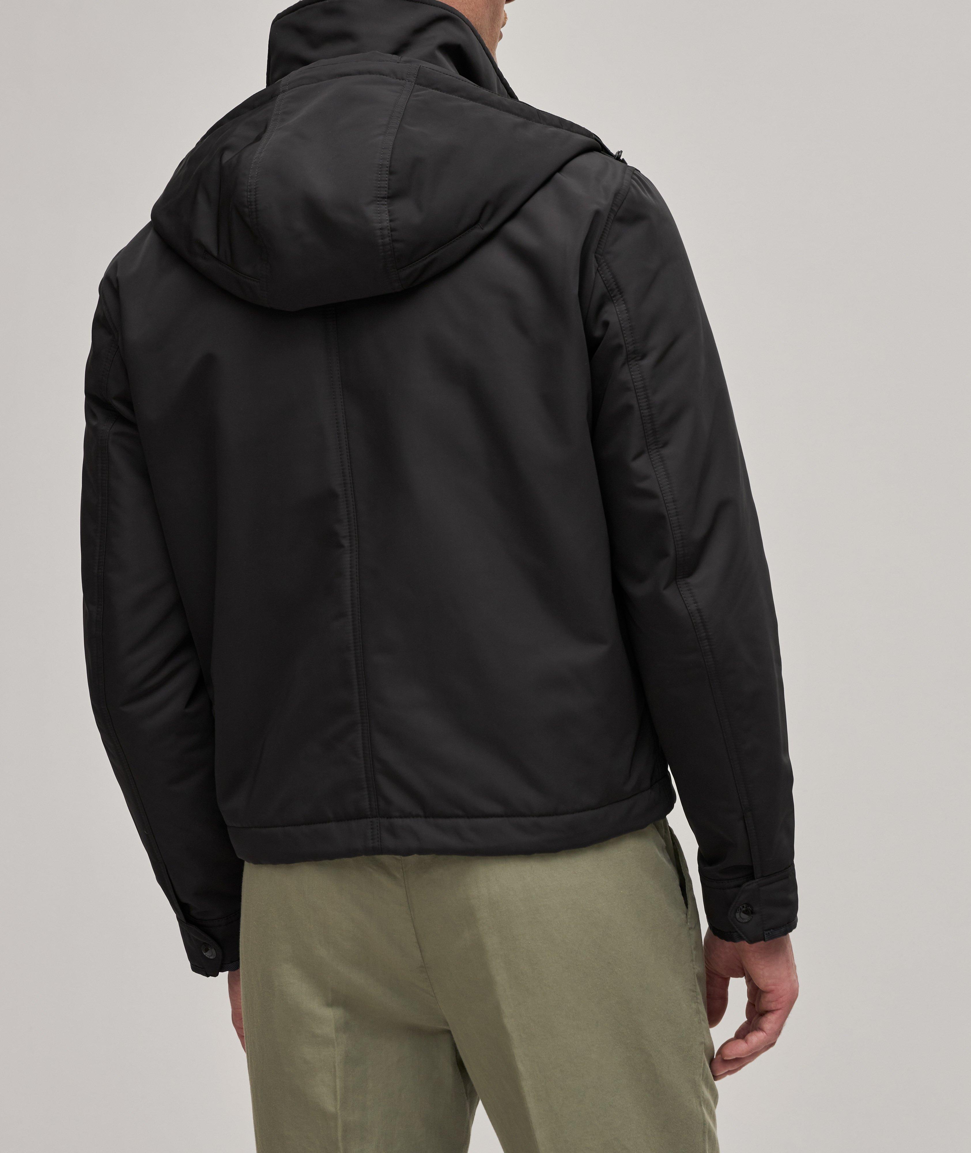 Micro Faille Short Parka image 2