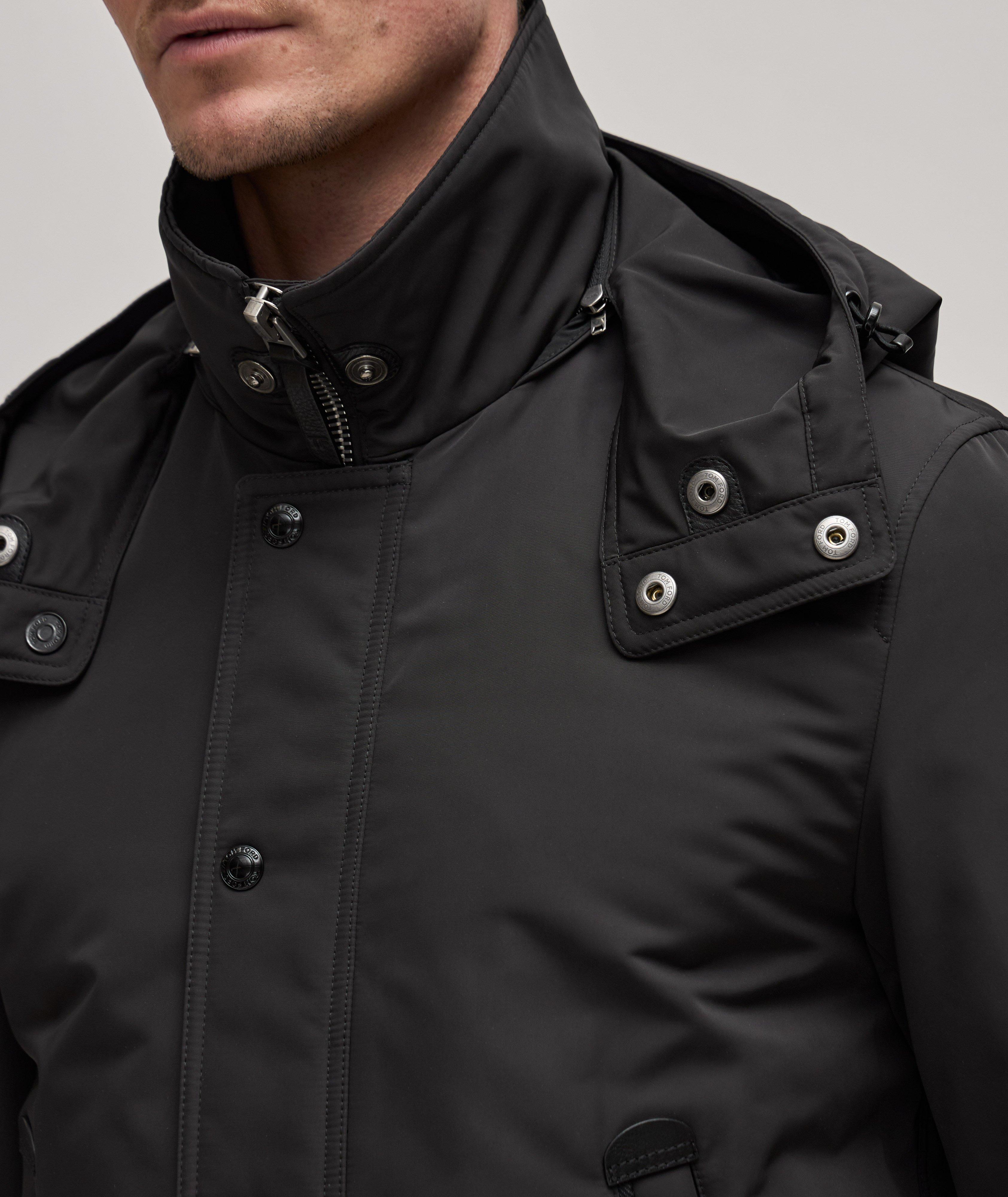 Micro Faille Short Parka image 3