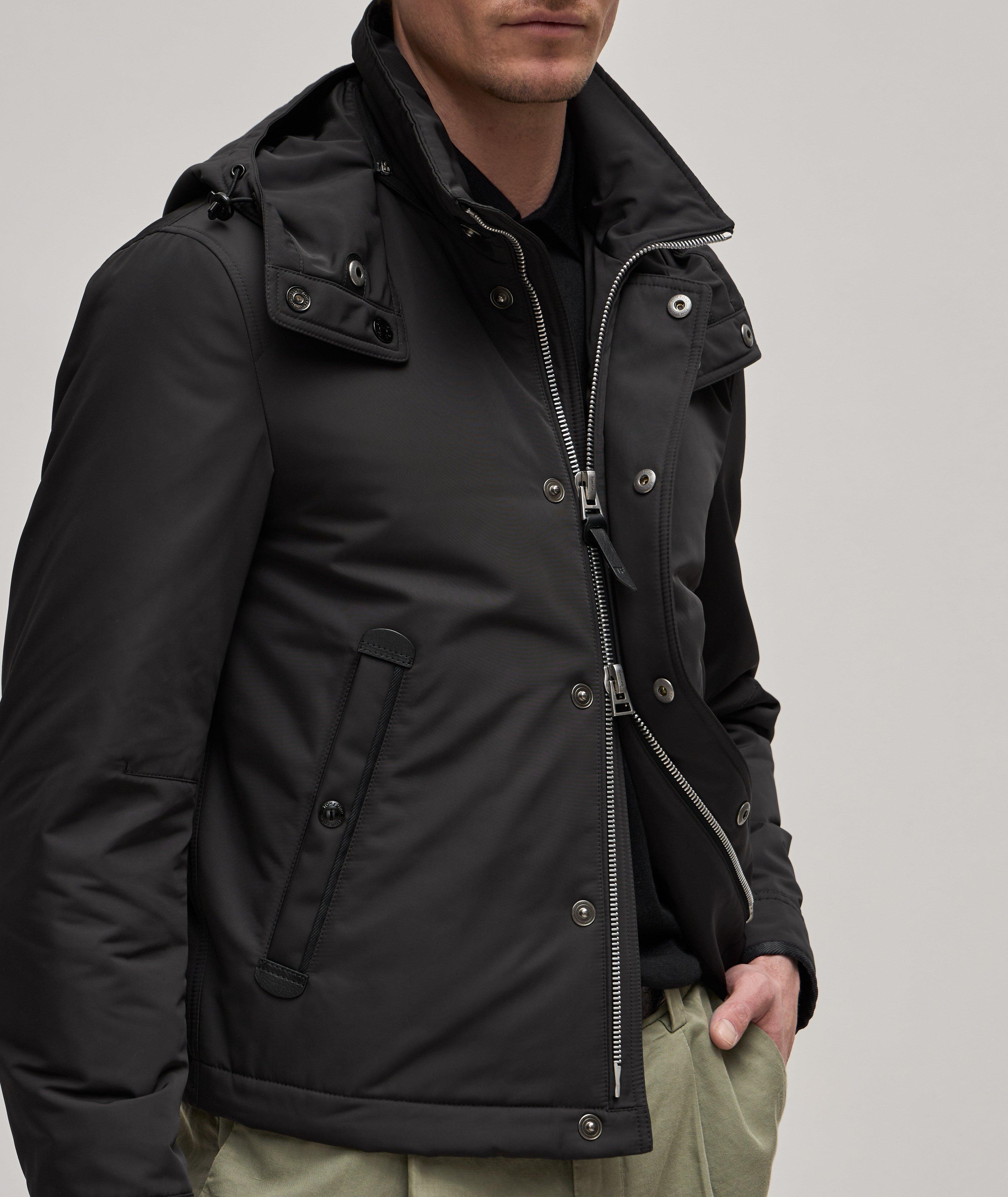 Micro Faille Short Parka image 4