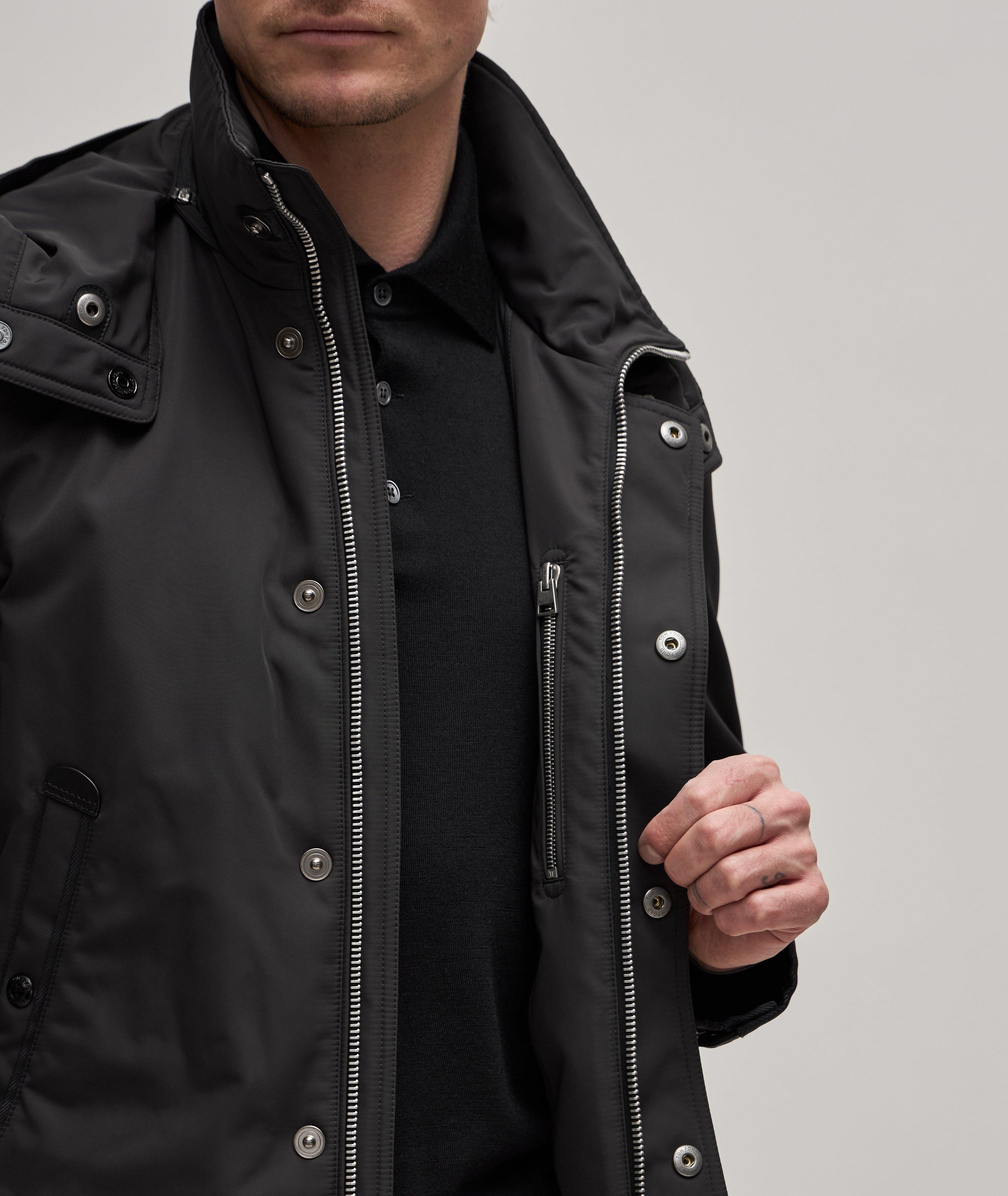 Micro Faille Short Parka image 5