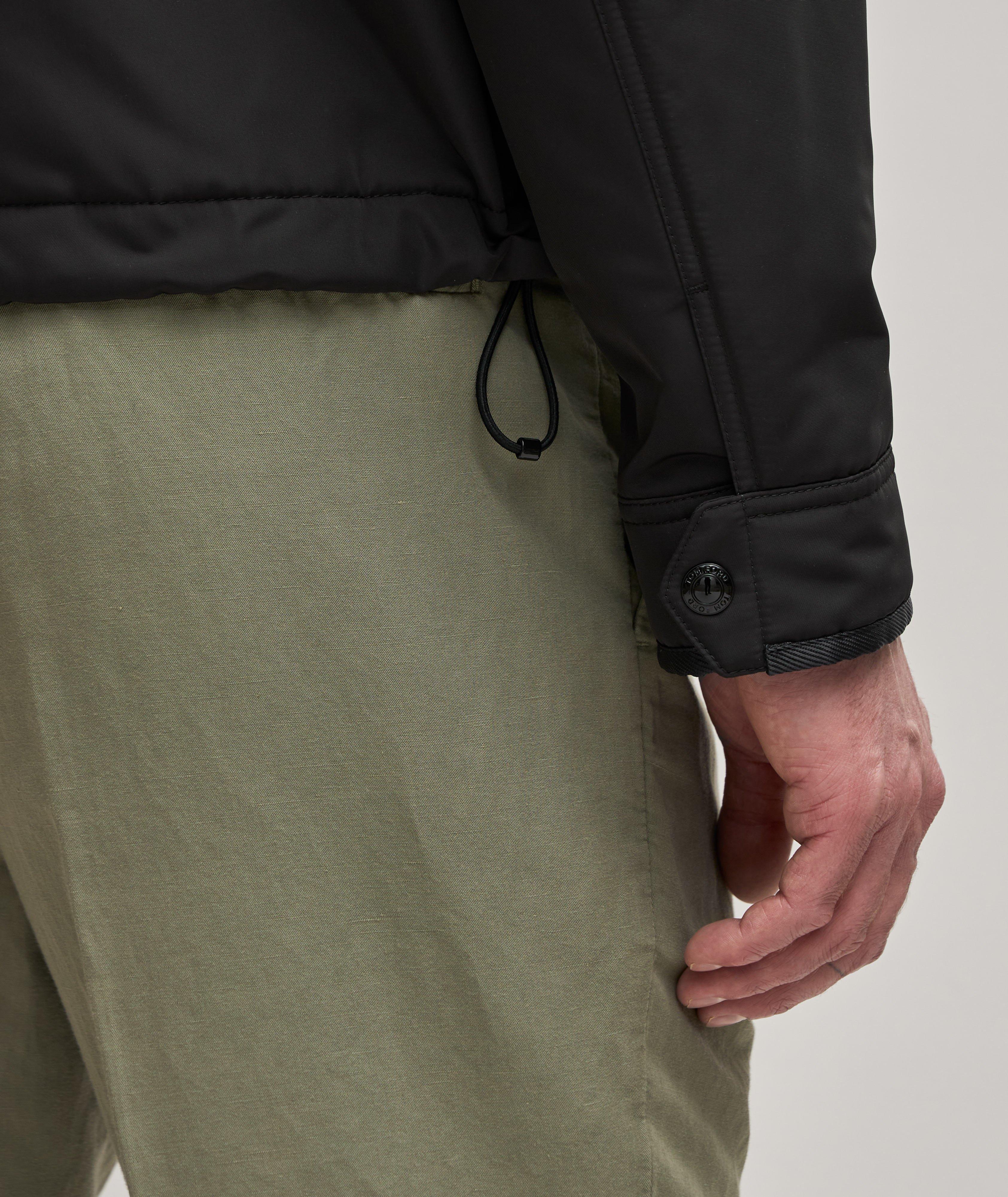 Micro Faille Short Parka image 6