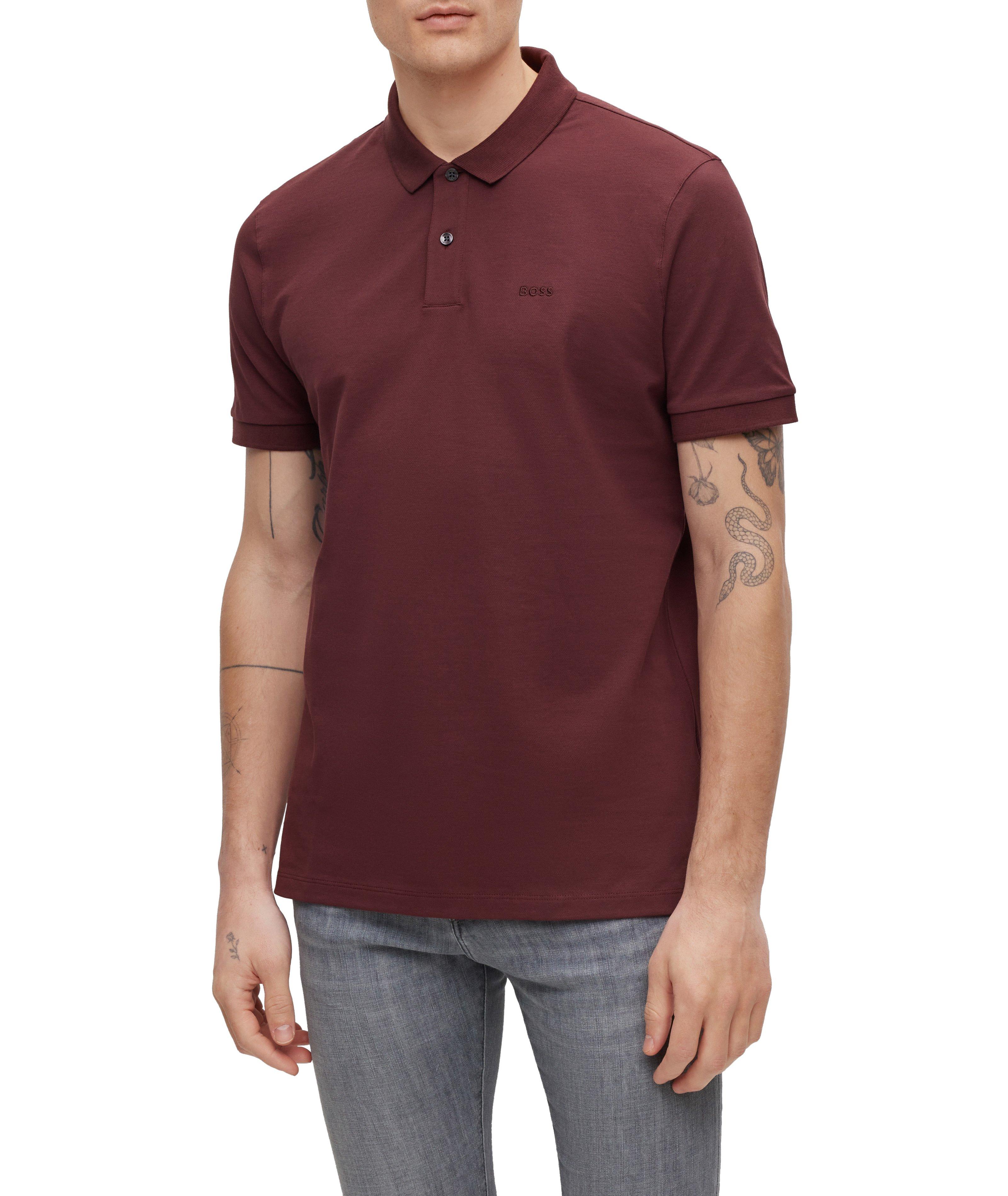 Pima Cotton Polo Shirt image 1