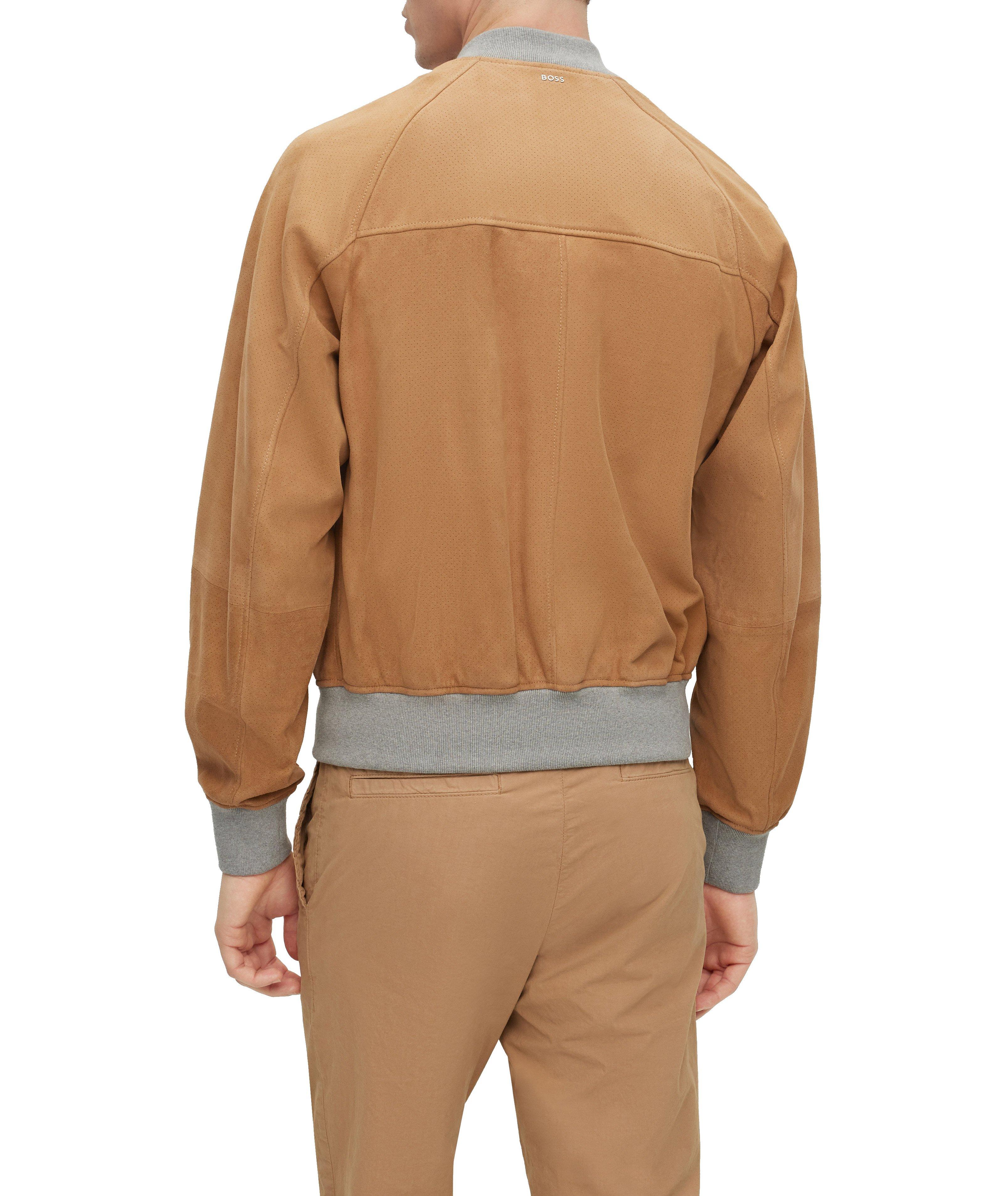 Jersey Goat-Suede Bonded Jacket image 2