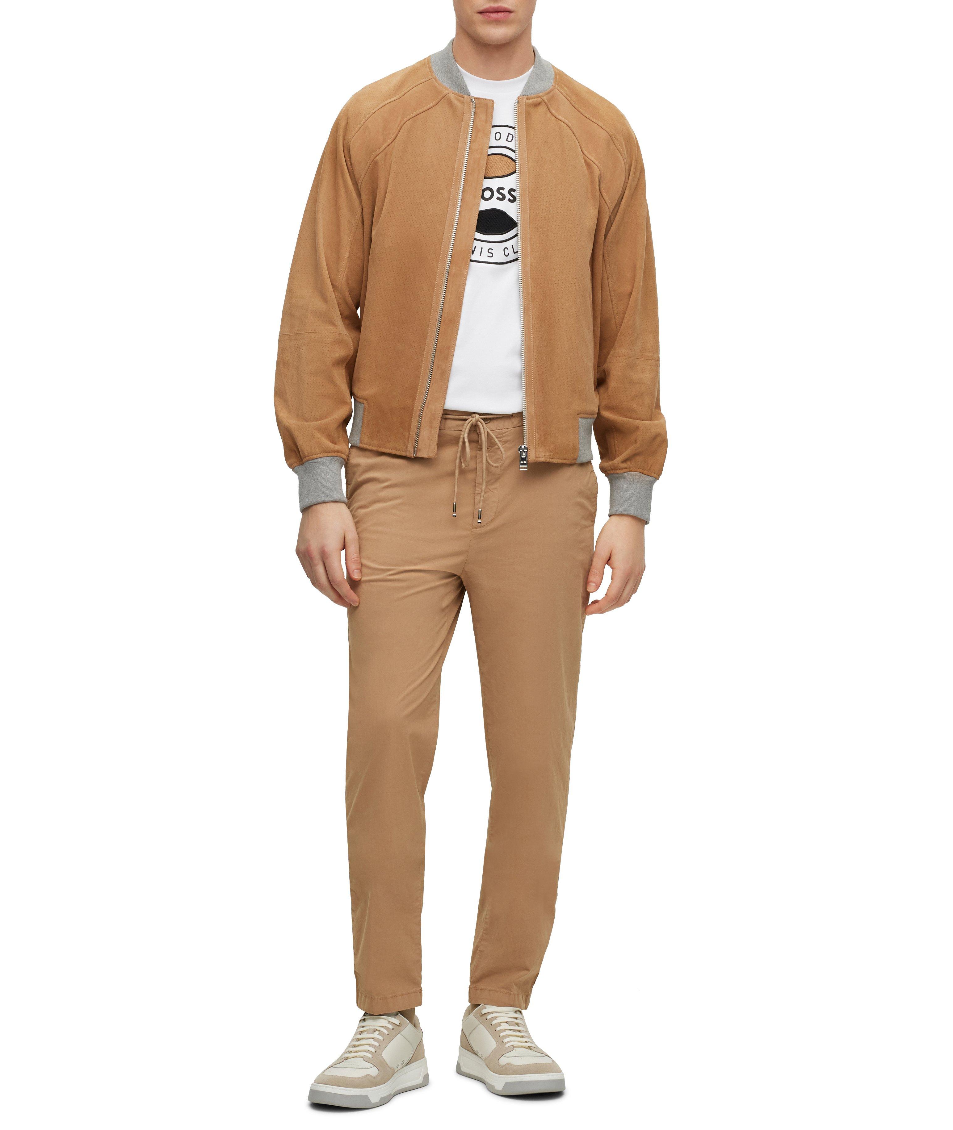 Jersey Goat-Suede Bonded Jacket image 5