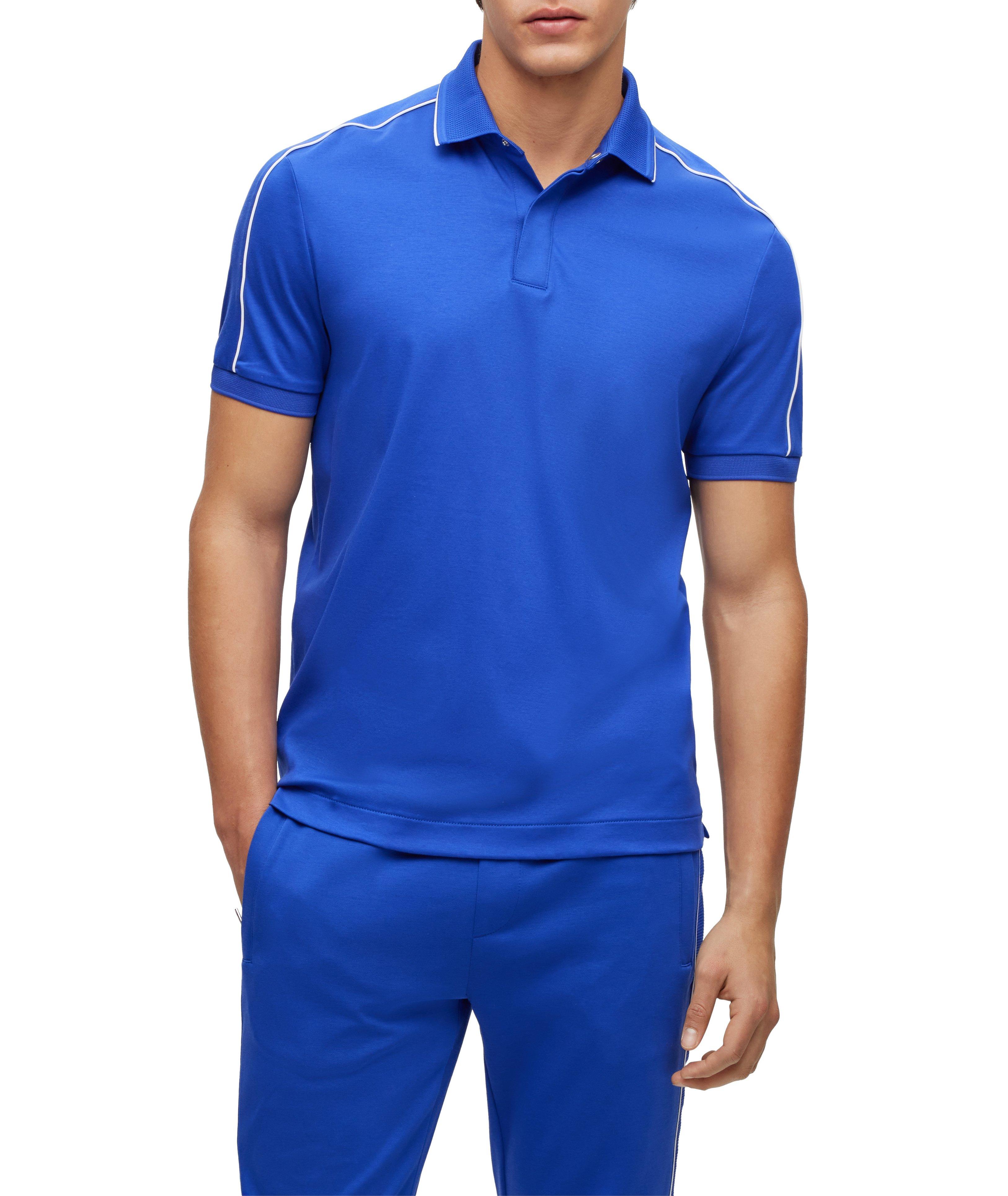 Porsche Collection Slim Fit Mercerized Cotton Polo  image 1