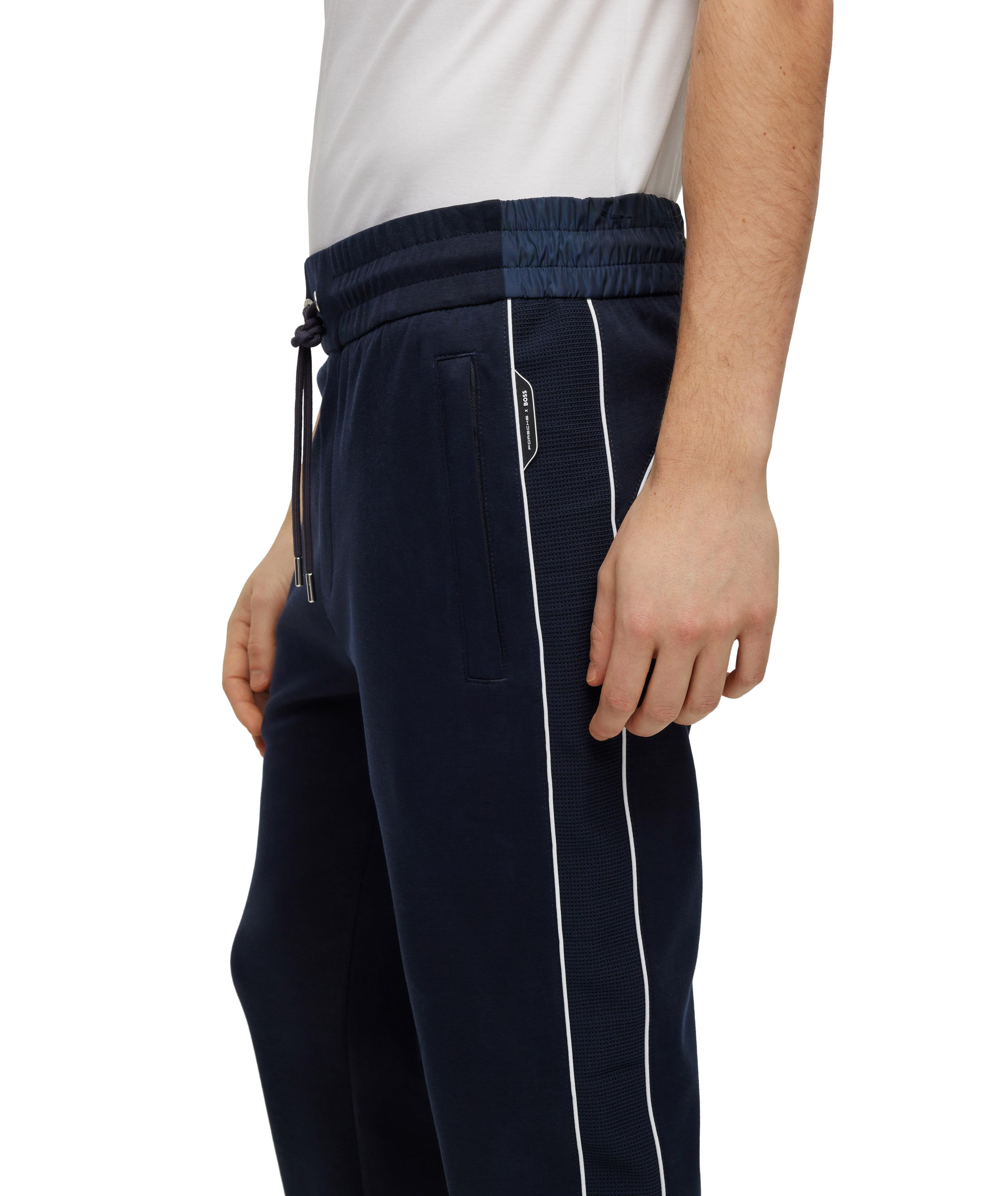 Pantalon sport en mélange de coton, collection Porsche image 3