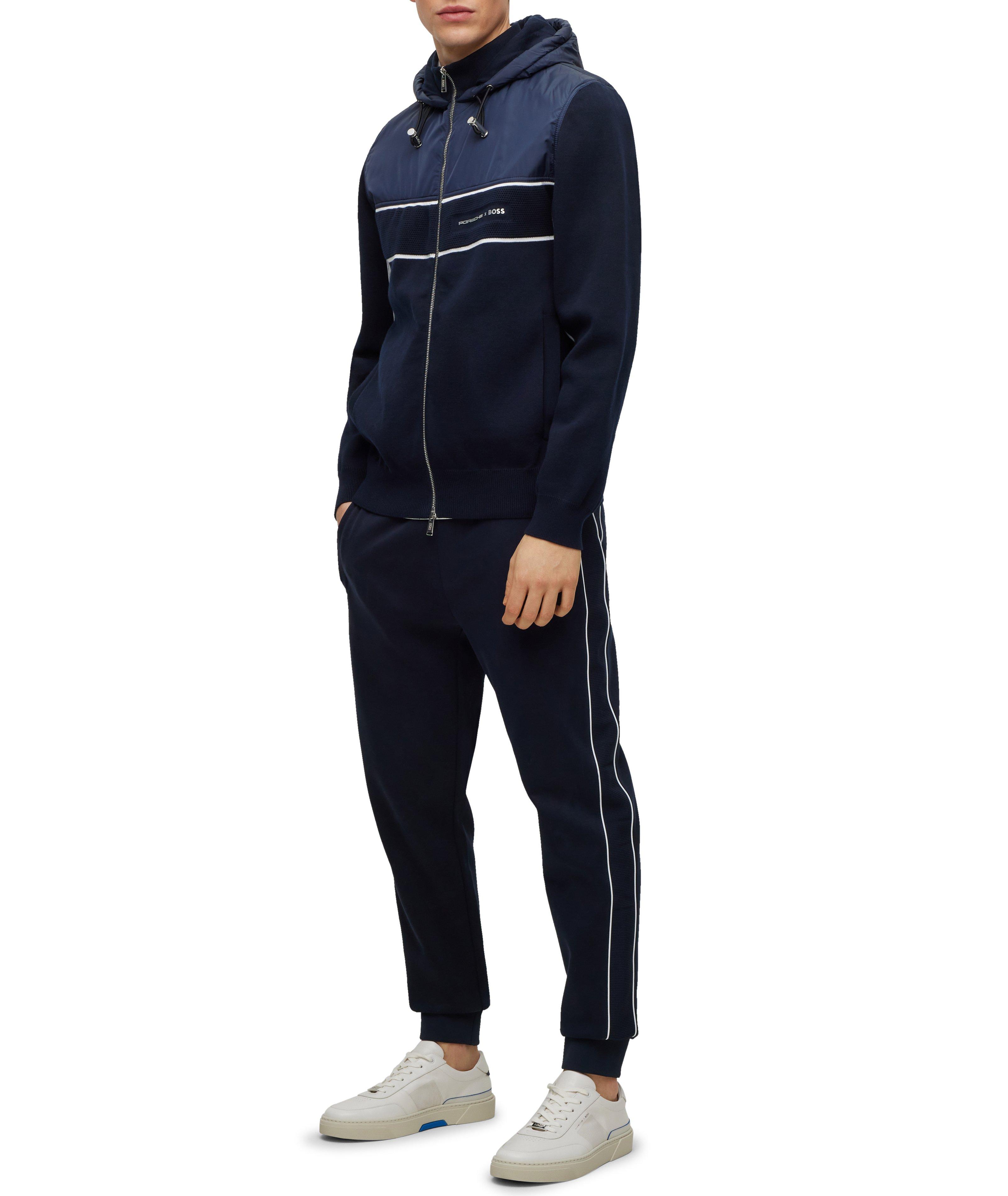 Pantalon sport en mélange de coton, collection Porsche image 5