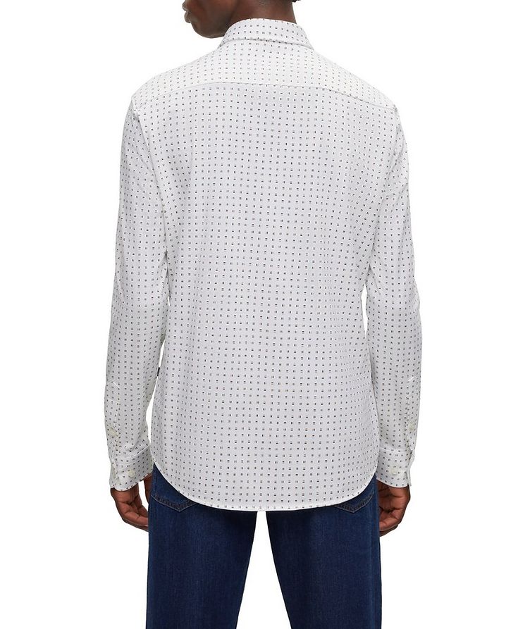 Slim-Fit Printed Jersey Cotton-Blend Sport Shirt image 2
