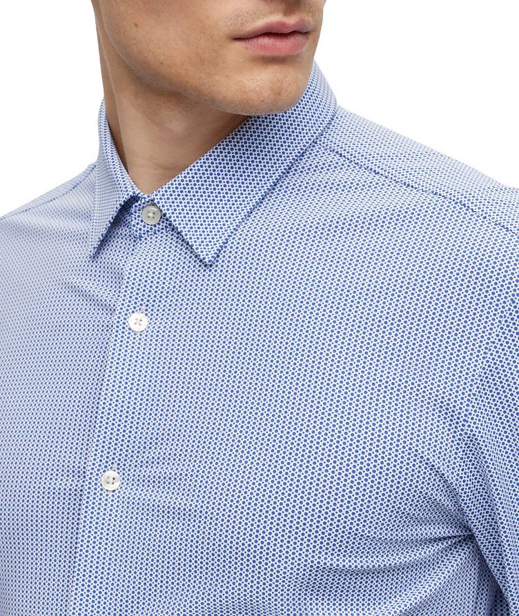 Chemise décontractée en jersey extensible de coupe amincie image 2