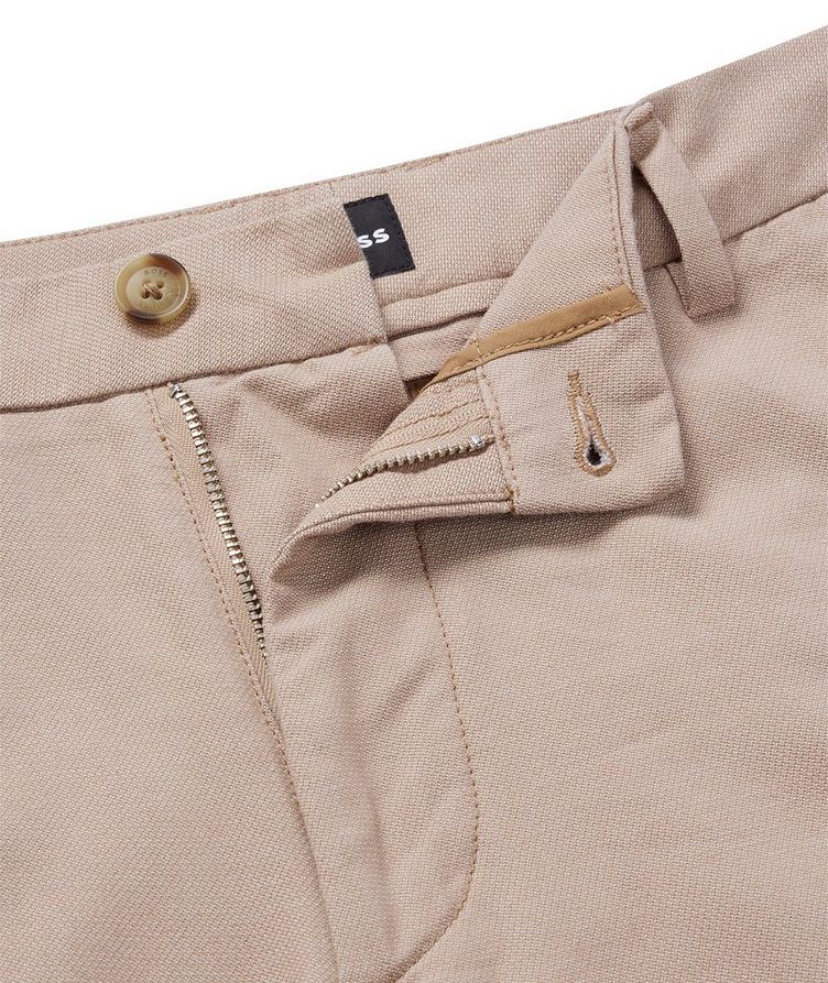 Slim-Fit Cotton-Blend Trousers image 5