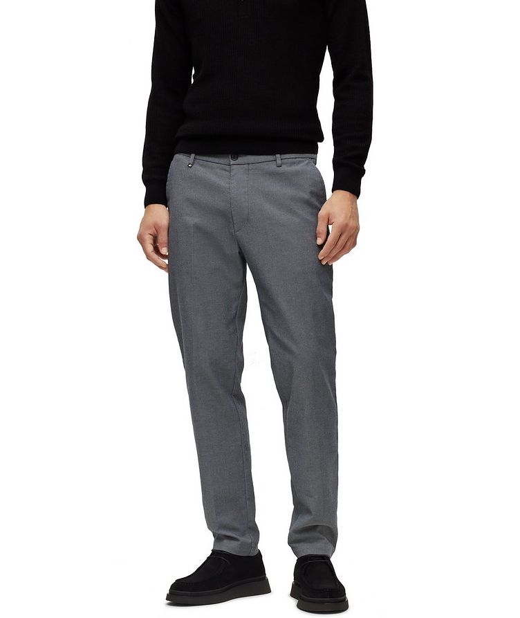Slim-Fit Cotton-Blend Trousers image 2