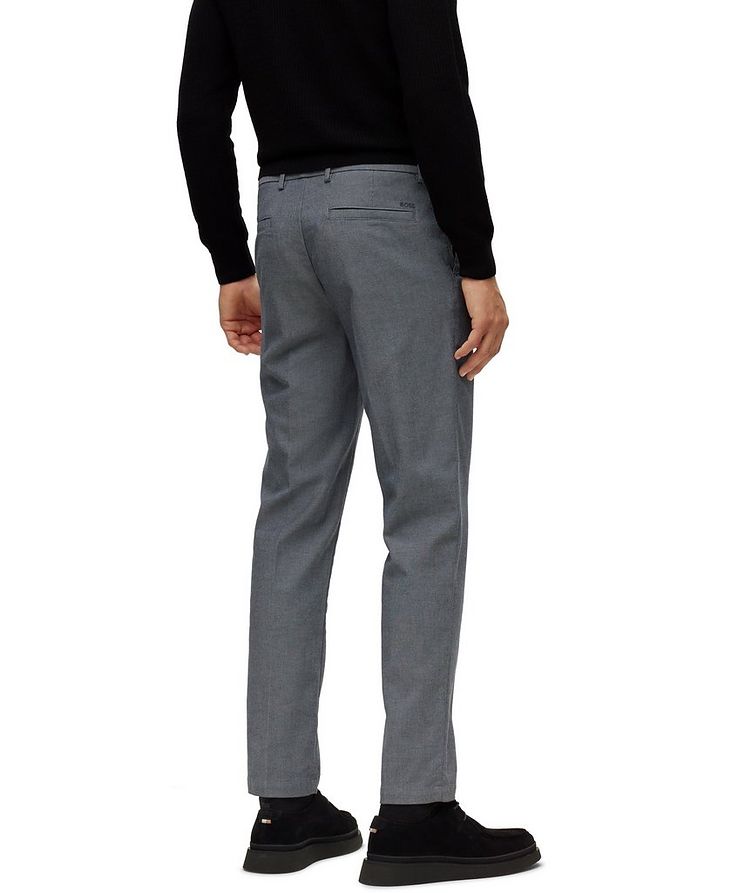 Slim-Fit Cotton-Blend Trousers image 3