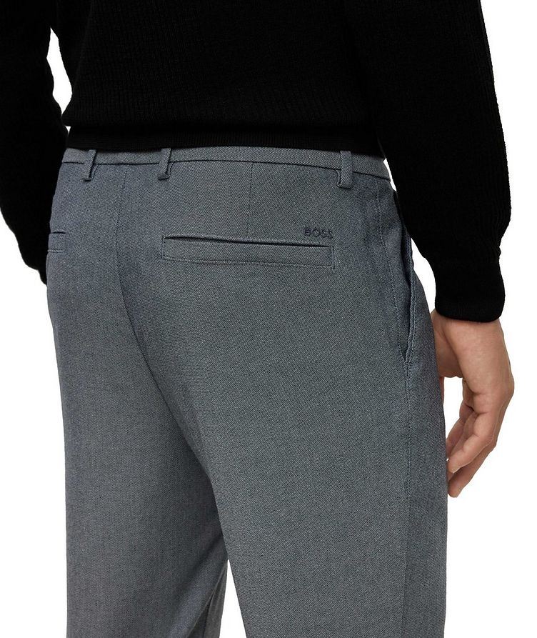 Slim-Fit Cotton-Blend Trousers image 4